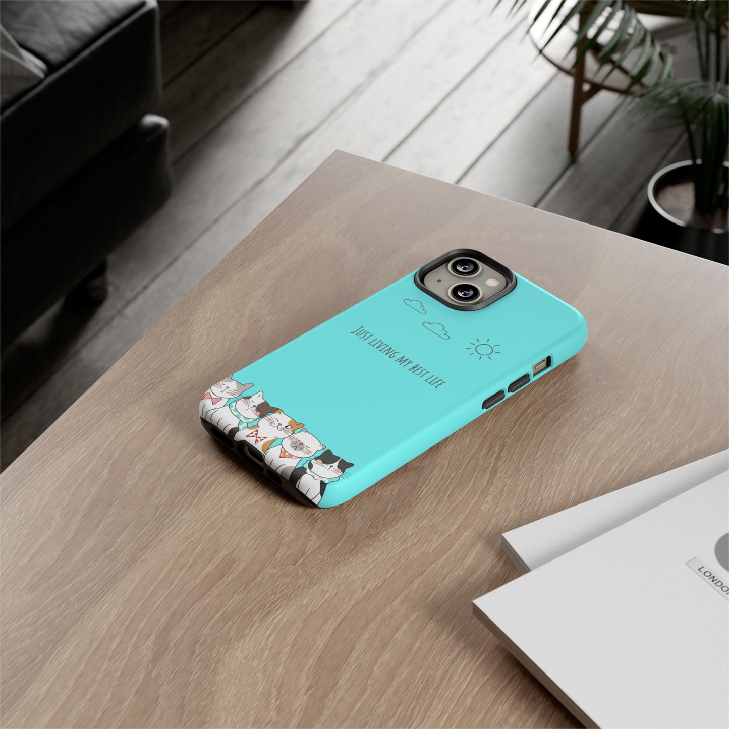 Durable Tough Phone Case, Stylish Trendy Glossy Finish, Cute Design for Smartphone Protection