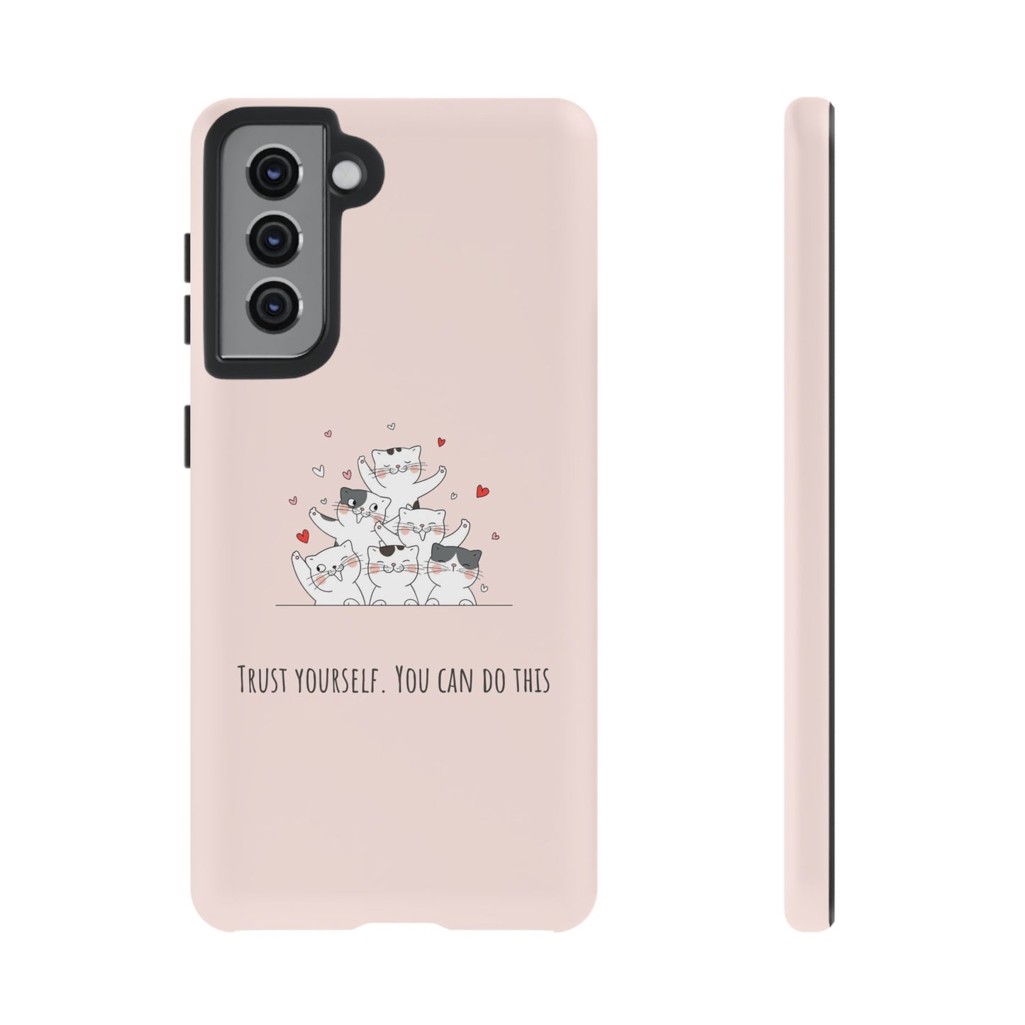 Tough Phone Case, Stylish Glossy Finish, Durable Design, Cute and Trendy Cover for Smartphones