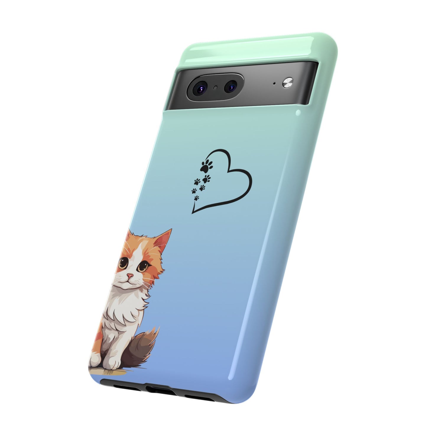 Trendy Tough Phone Case, Glossy Finish, Durable and Stylish, Cute Design for Smartphone Protection