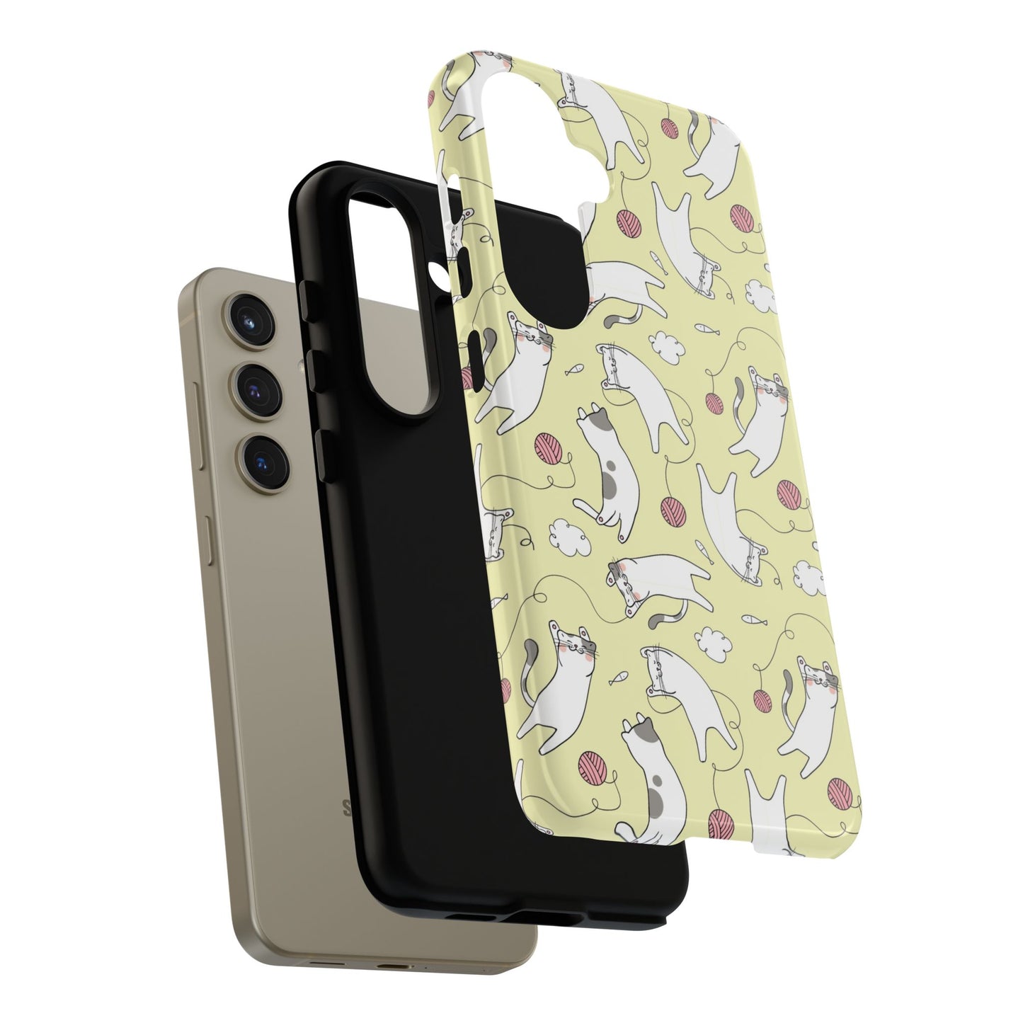 Durable Tough Phone Case, Cute Glossy Cover, Stylish and Trendy Smartphone Protection for Daily Use