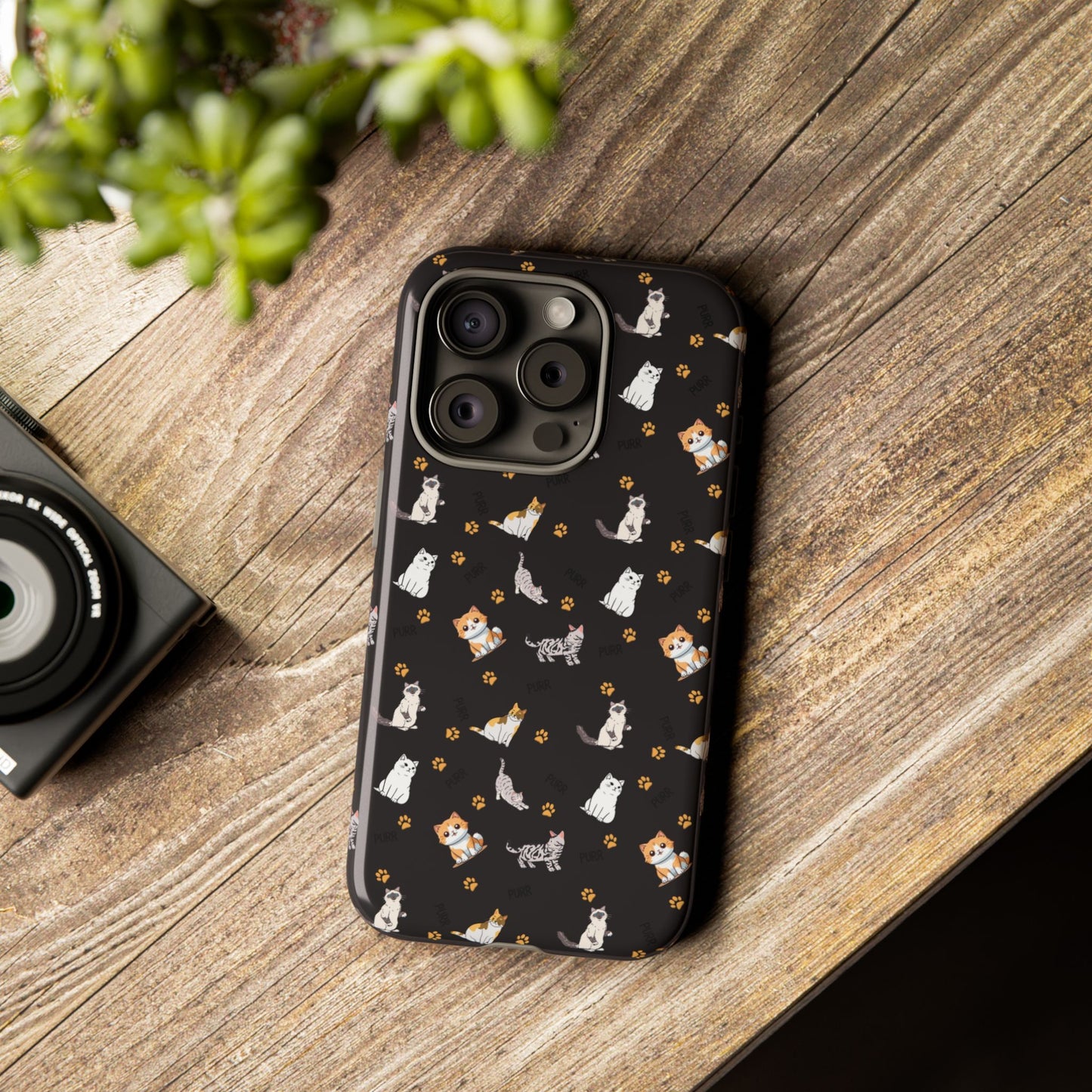 Durable Tough Phone Case, Stylish Glossy Finish, Trendy Cute Design, Everyday Protection for Smartphones