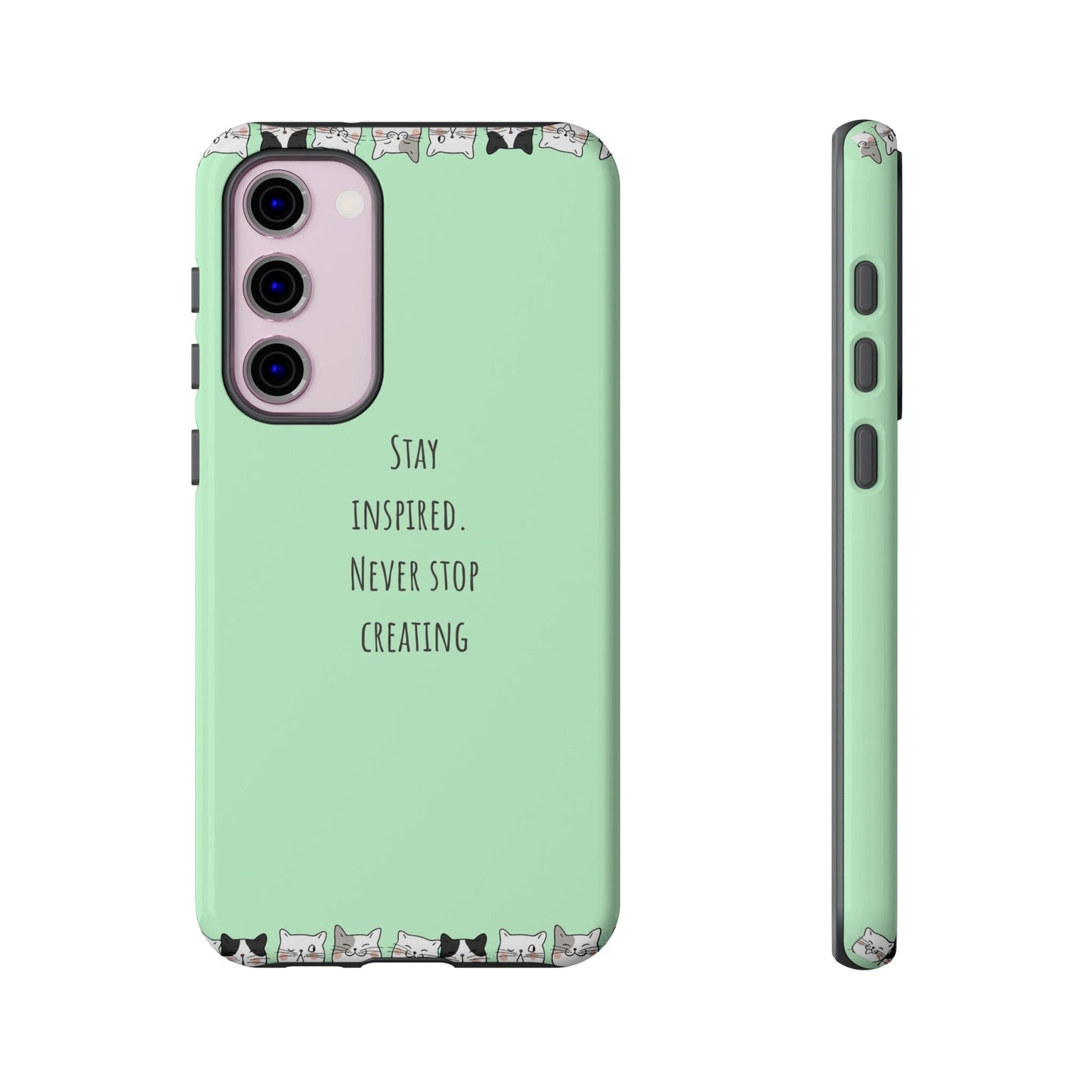 Tough Phone Case, Trendy Durable Glossy Finish, Stylish and Cute Smartphone Cover for Daily Use
