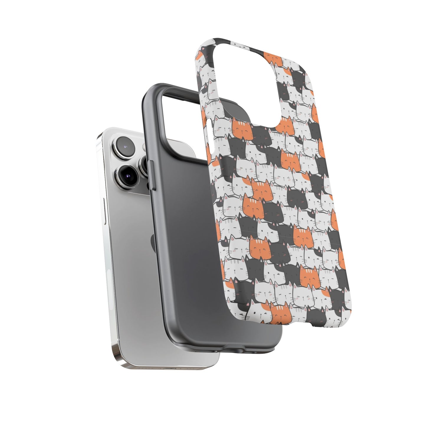 Durable Tough Phone Case, Cute and Stylish Glossy Finish, Trendy Design for Smartphone Protection