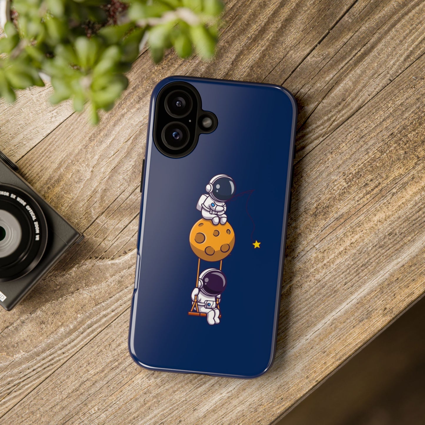 Astronaut Adventure Phone Case - Galaxy Design with Space Explorers