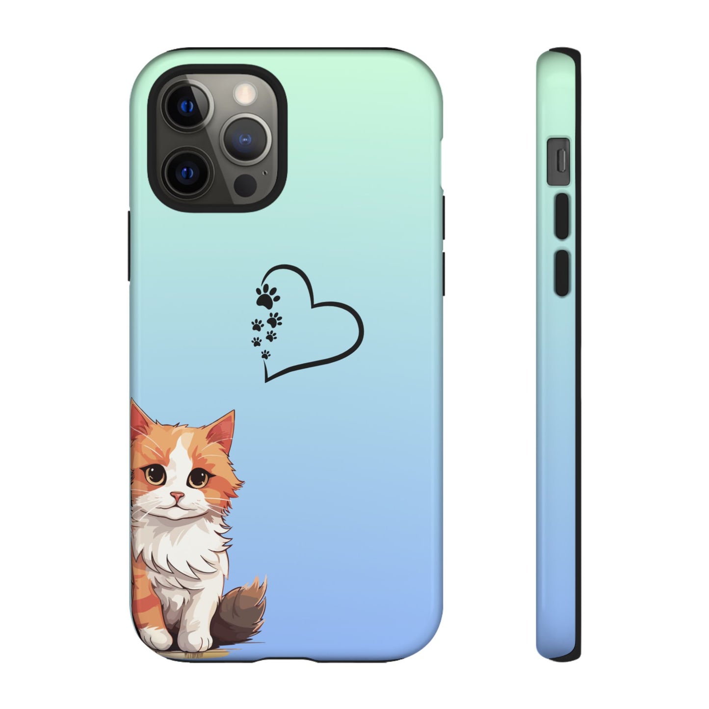 Trendy Tough Phone Case, Glossy Finish, Durable and Stylish, Cute Design for Smartphone Protection