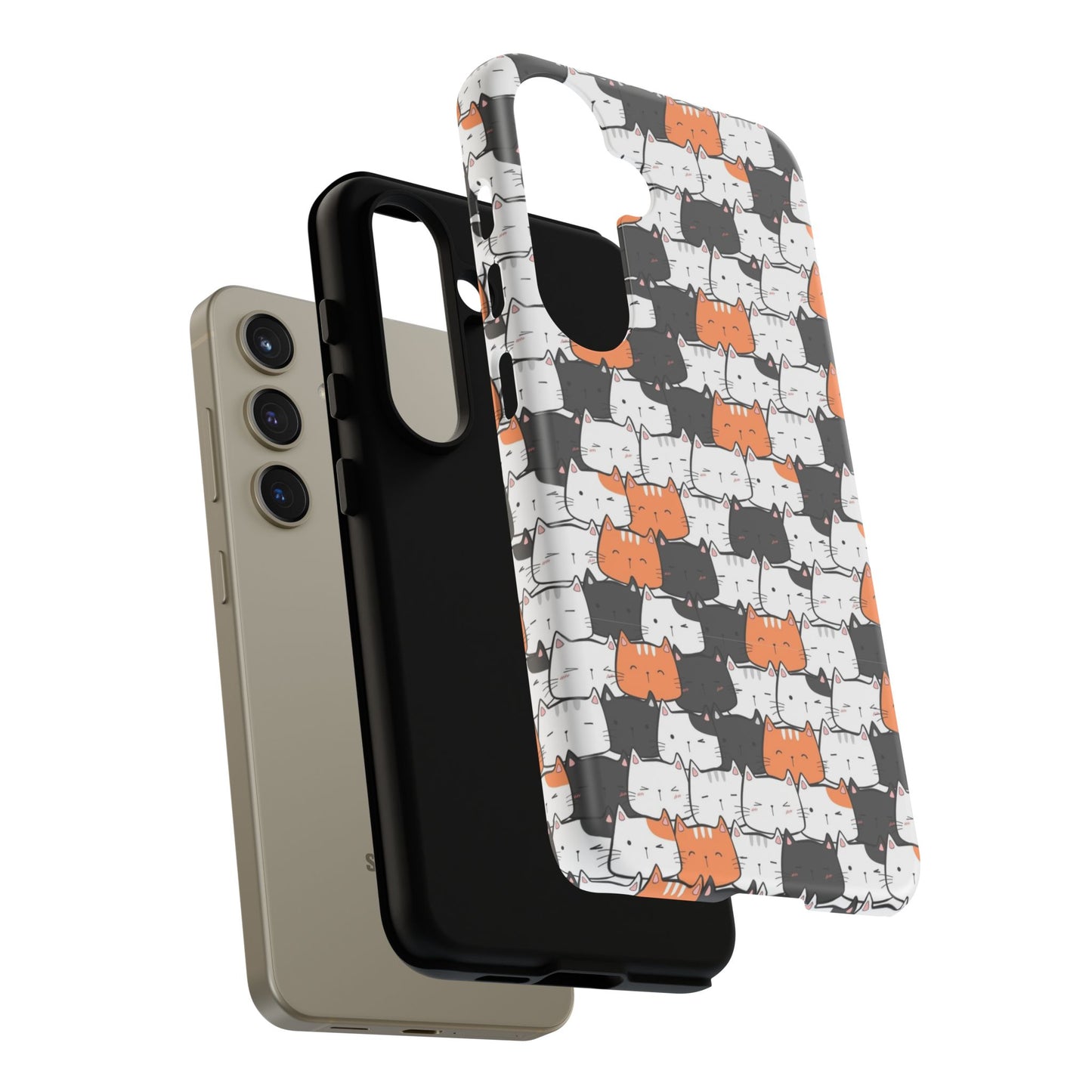Durable Tough Phone Case, Cute and Stylish Glossy Finish, Trendy Design for Smartphone Protection
