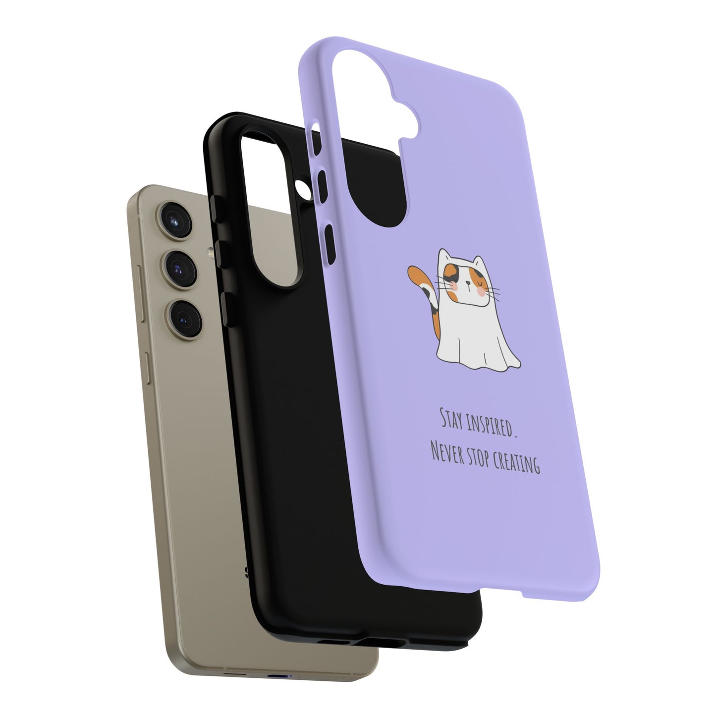 Tough Phone Case, Stylish and Durable Glossy Finish, Trendy Cute Cover for Smartphones