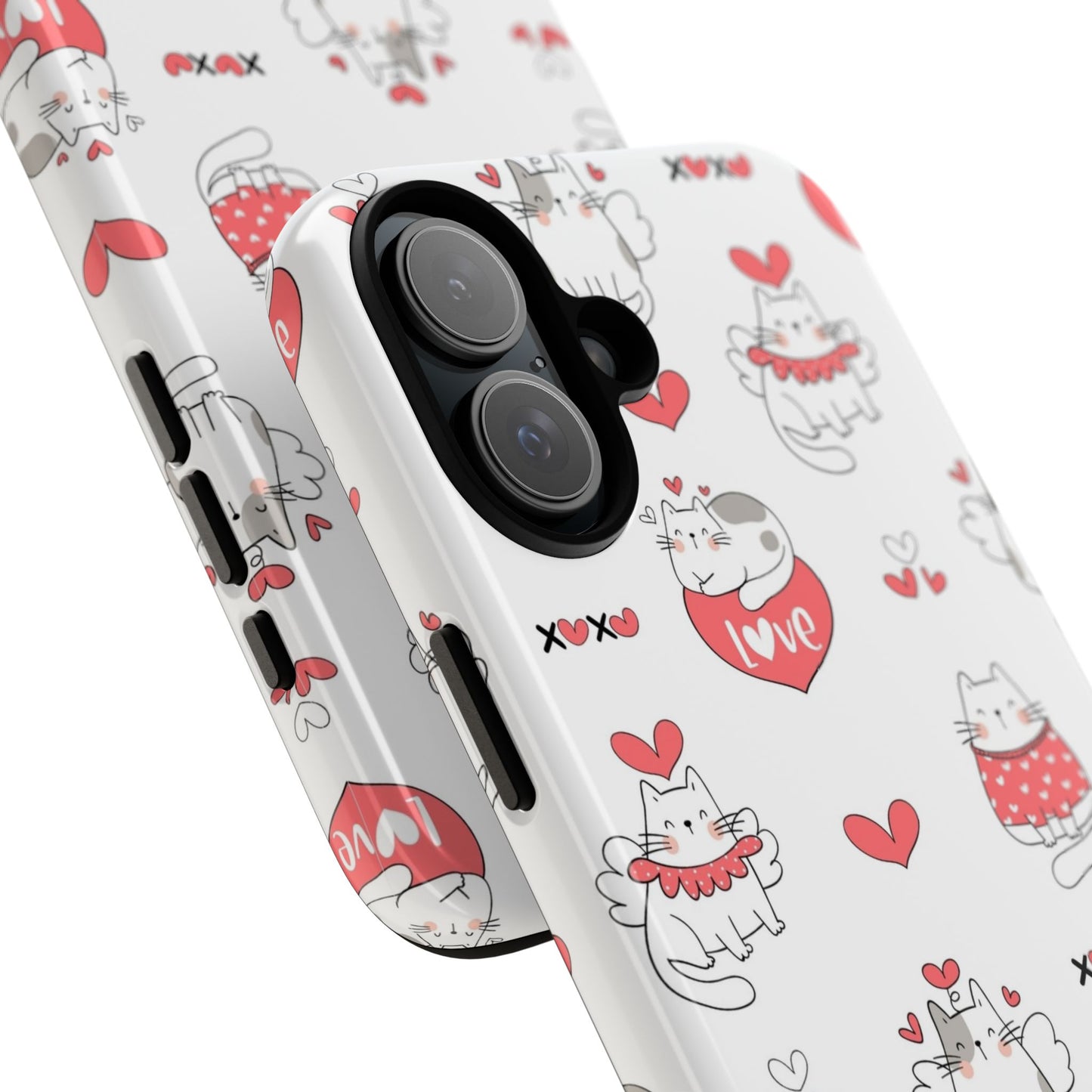 Durable Tough Phone Case, Trendy Glossy Cover, Stylish Cute Design, Perfect for Smartphone Protection