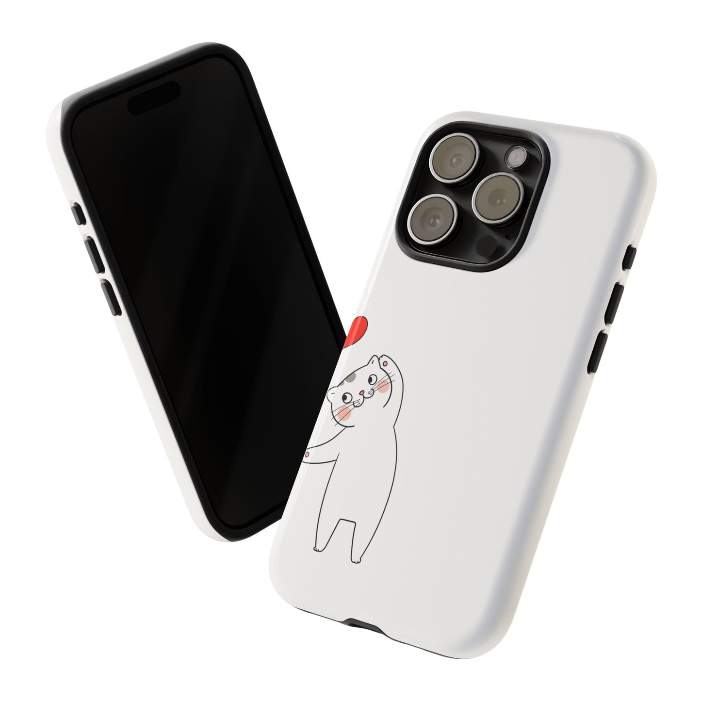 Tough Phone Case, Cute and Stylish Design, Durable Glossy Finish, Trendy Smartphone Protection for Daily Use