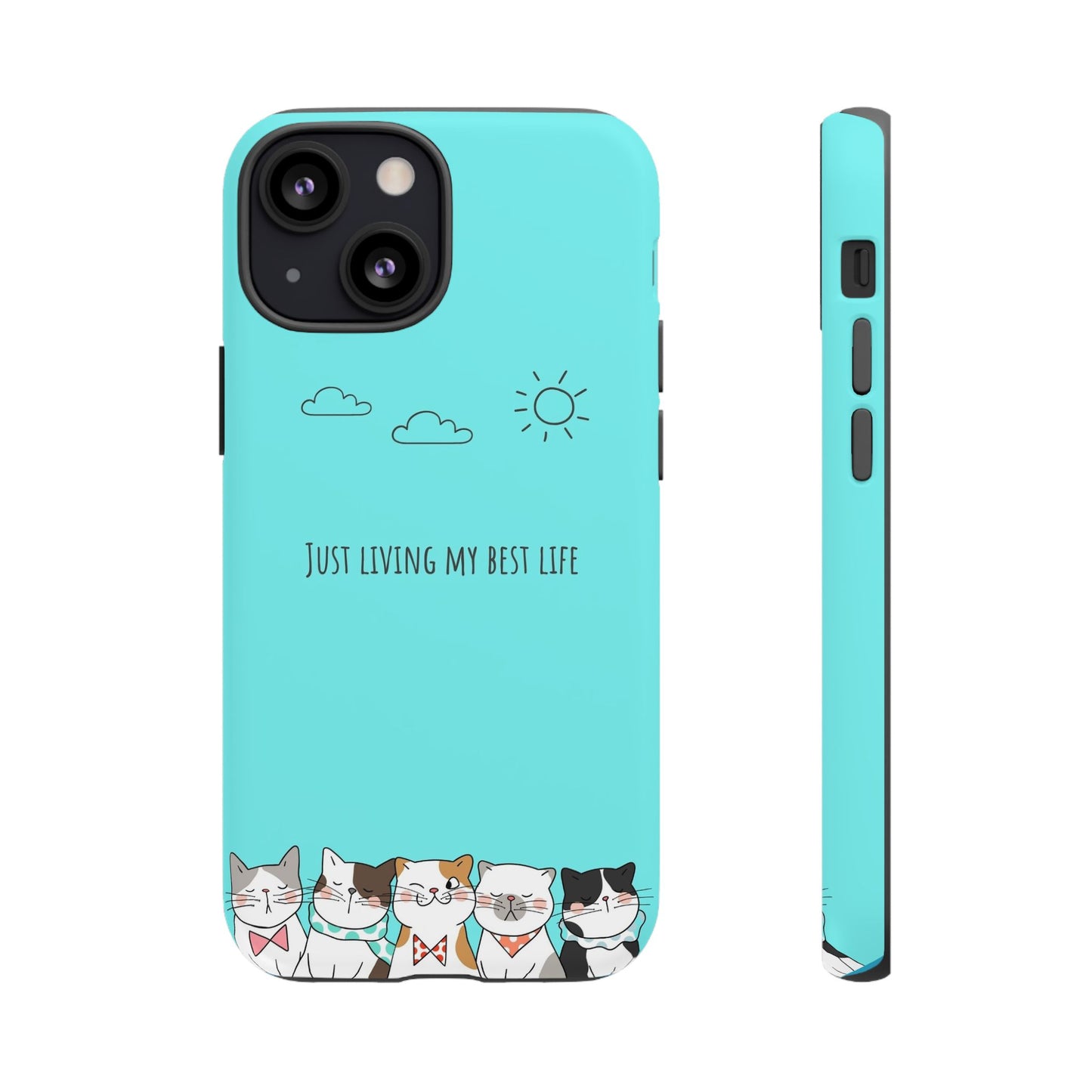 Durable Tough Phone Case, Stylish Trendy Glossy Finish, Cute Design for Smartphone Protection