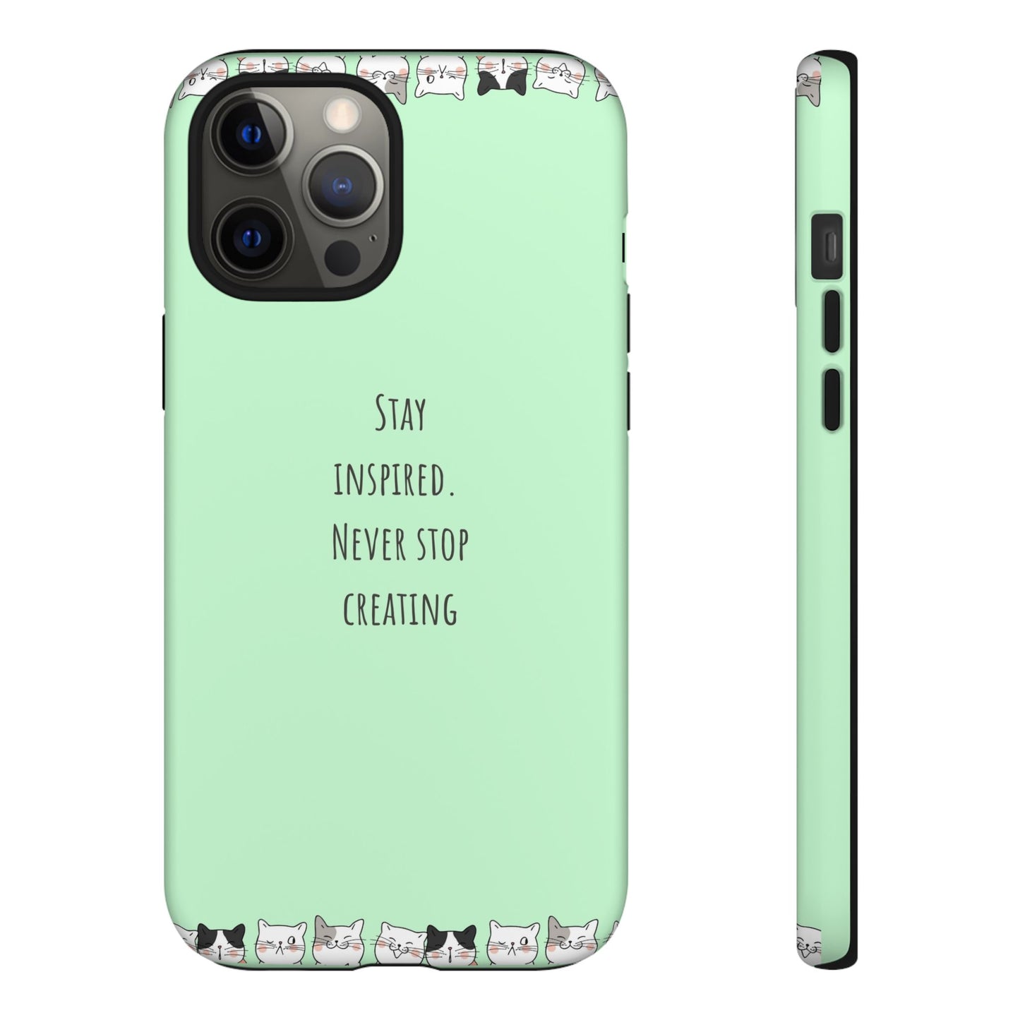 Tough Phone Case, Trendy Durable Glossy Finish, Stylish and Cute Smartphone Cover for Daily Use
