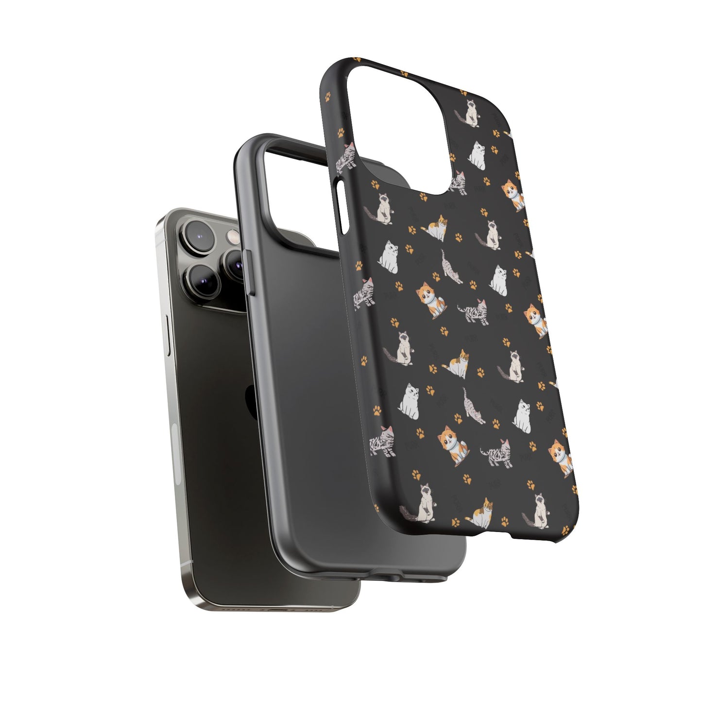 Durable Tough Phone Case, Stylish Glossy Finish, Trendy Cute Design, Everyday Protection for Smartphones