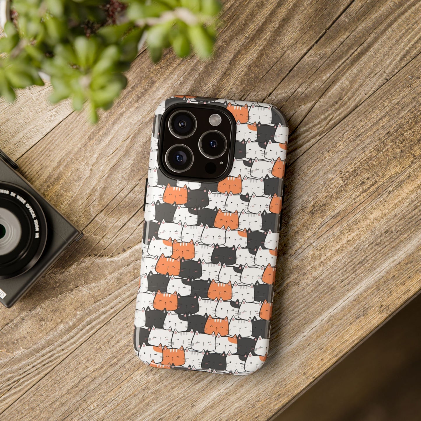 Durable Tough Phone Case, Cute and Stylish Glossy Finish, Trendy Design for Smartphone Protection