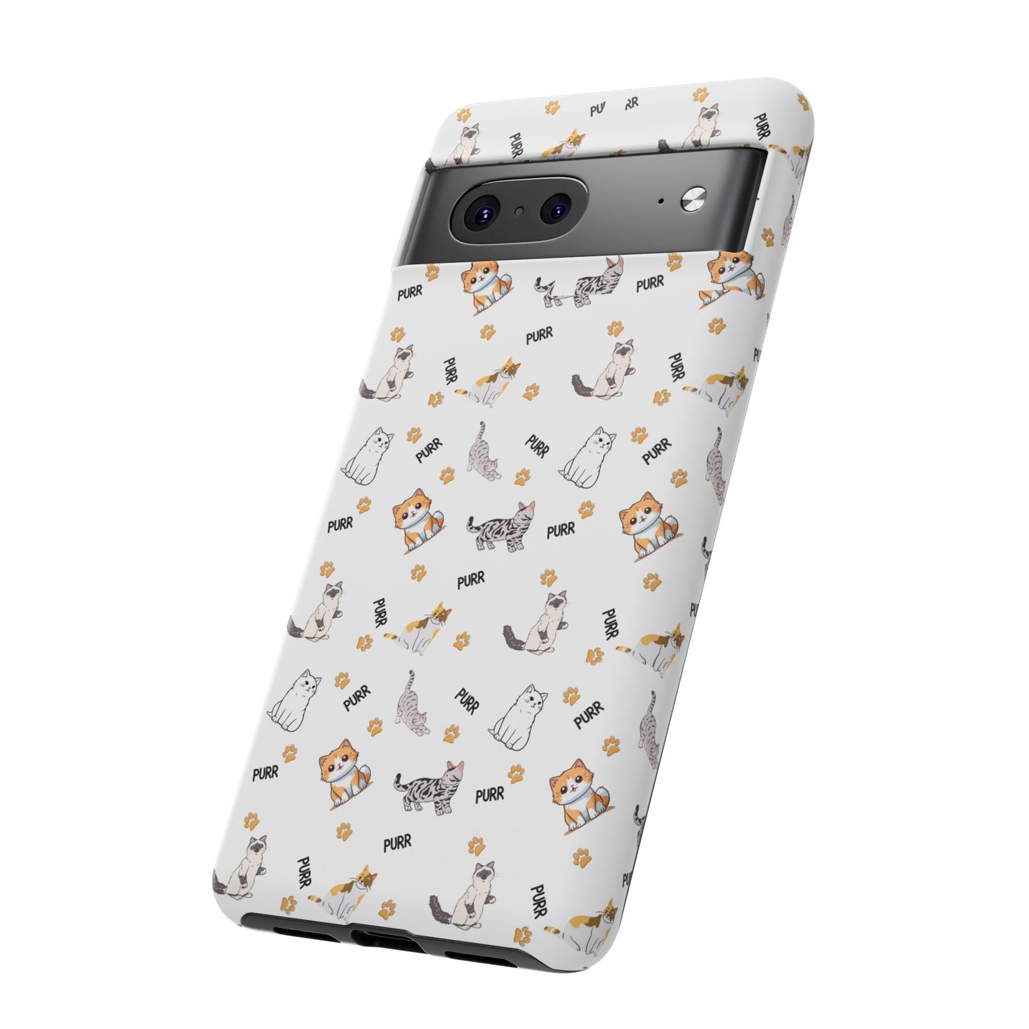 Tough Phone Case, Glossy Finish, Trendy and Cute, Durable Smartphone Protection for Daily Us