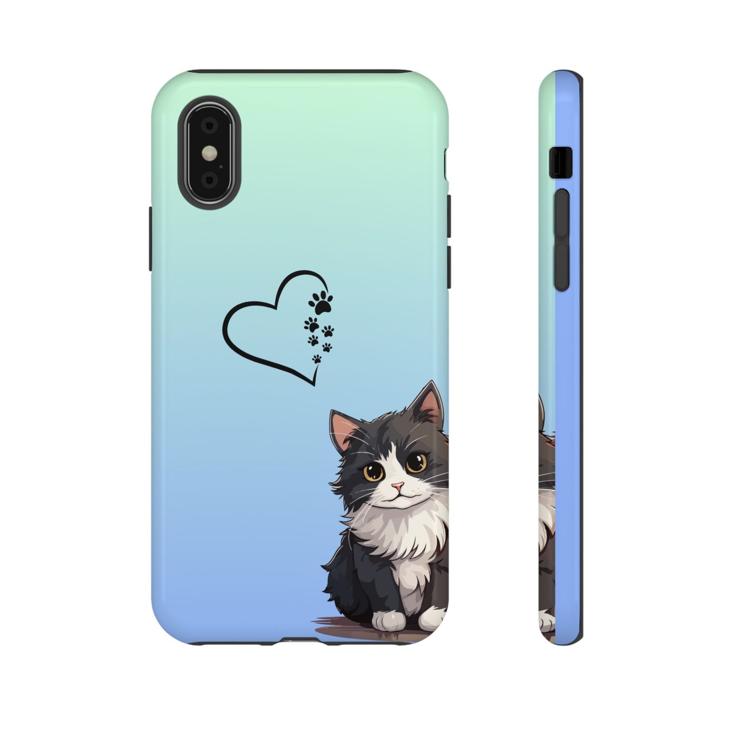 Tough Phone Case, Cute and Stylish Glossy Finish, Trendy Durable Design, Smartphone Protection