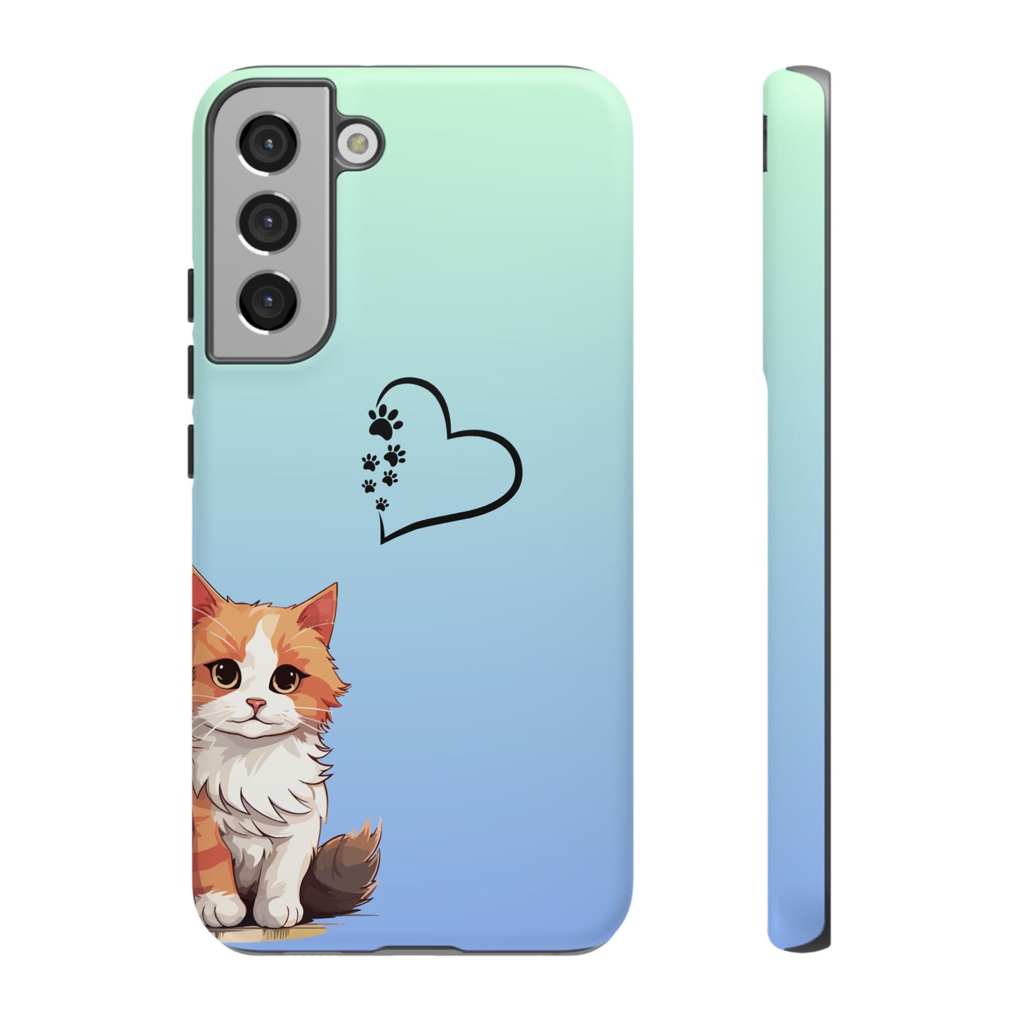 Trendy Tough Phone Case, Glossy Finish, Durable and Stylish, Cute Design for Smartphone Protection