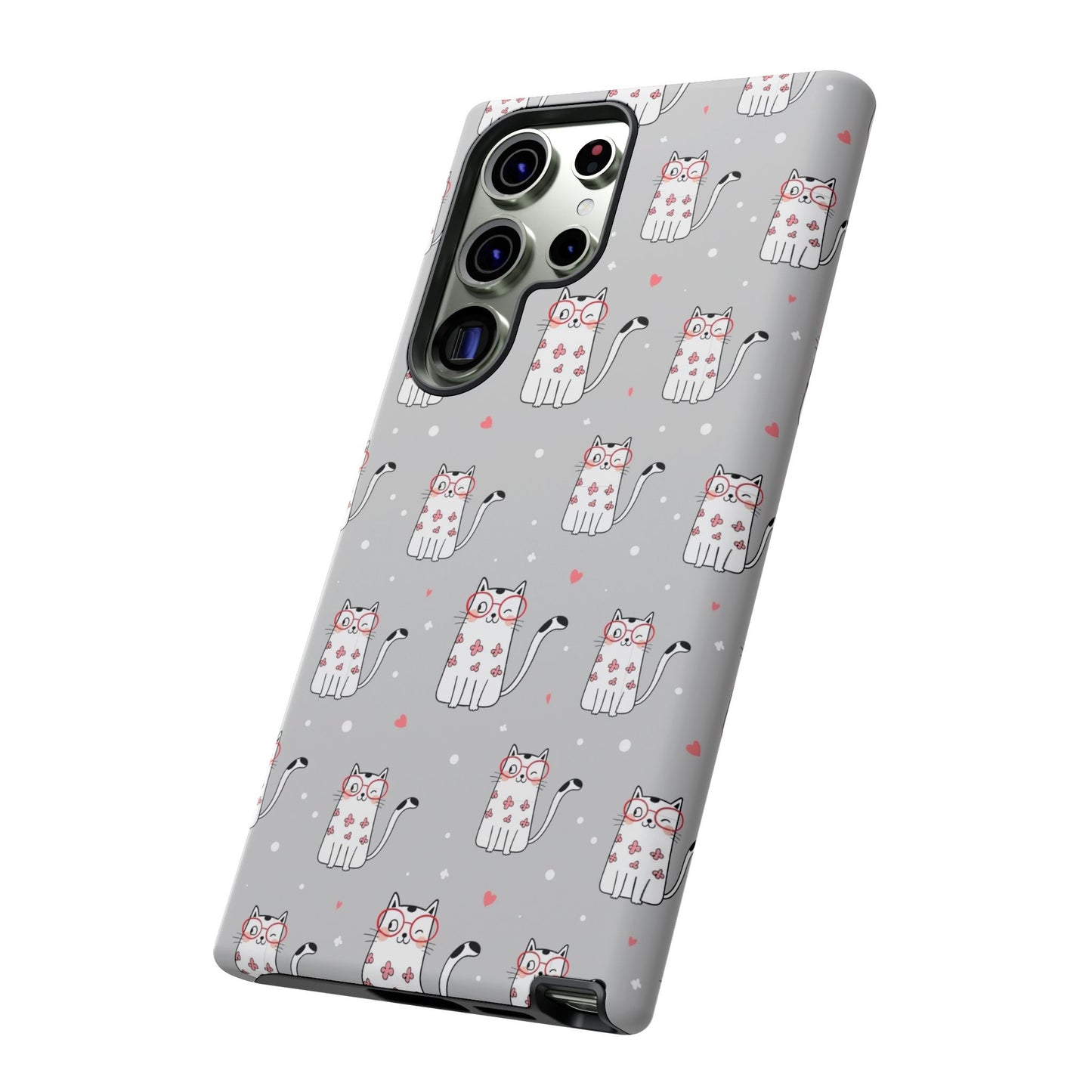 Durable Tough Phone Case, Stylish Glossy Cover, Trendy Cute Design, Perfect for Smartphone Use