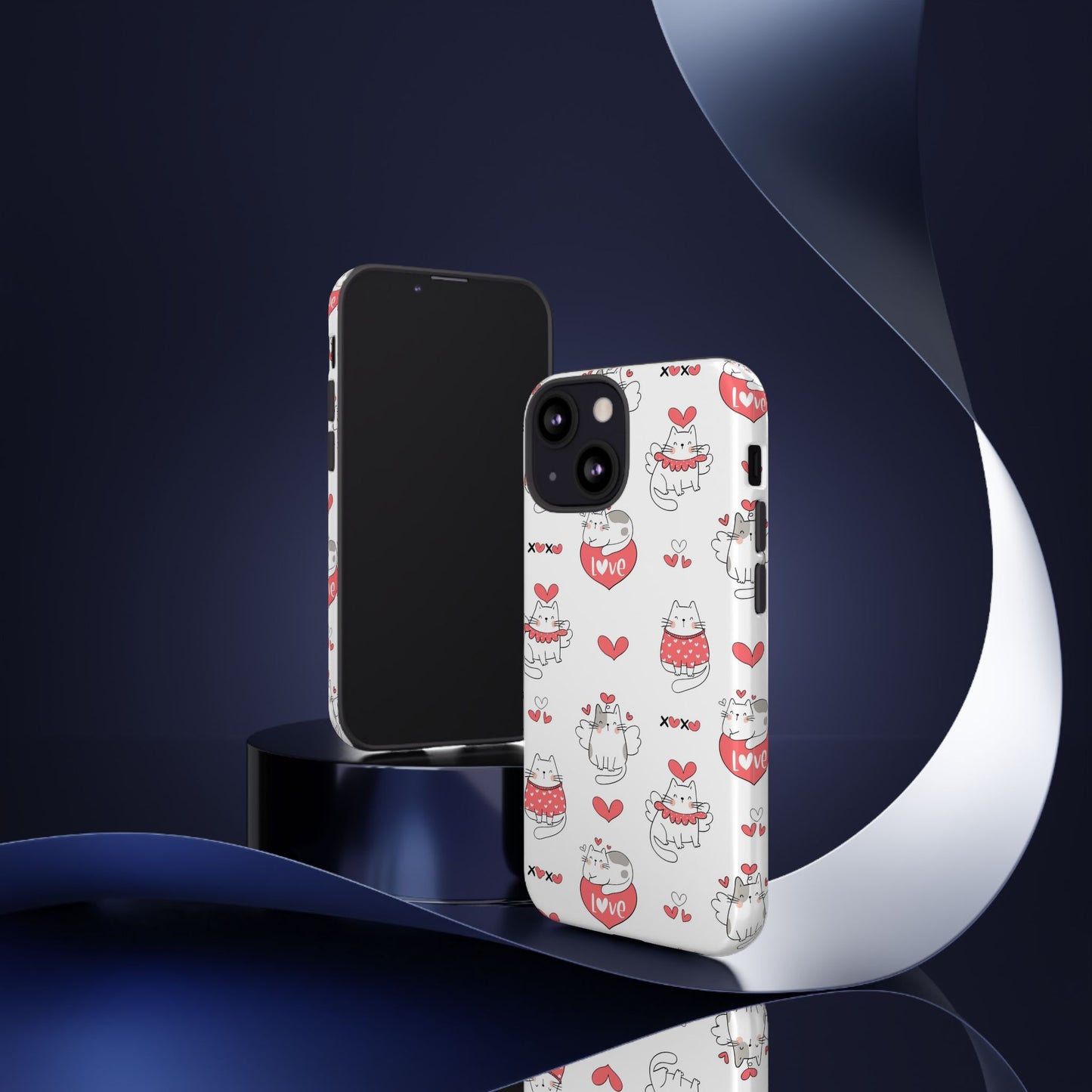 Durable Tough Phone Case, Trendy Glossy Cover, Stylish Cute Design, Perfect for Smartphone Protection