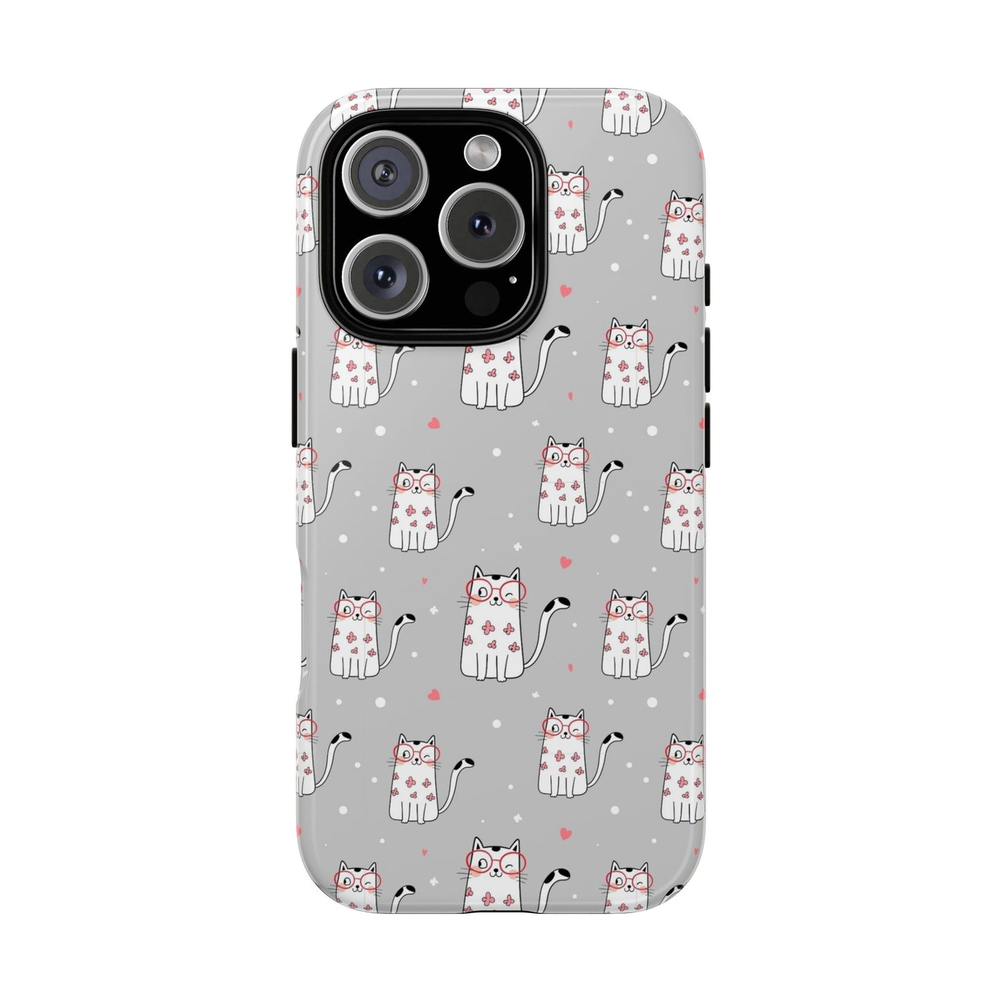 Durable Tough Phone Case, Stylish Glossy Cover, Trendy Cute Design, Perfect for Smartphone Use