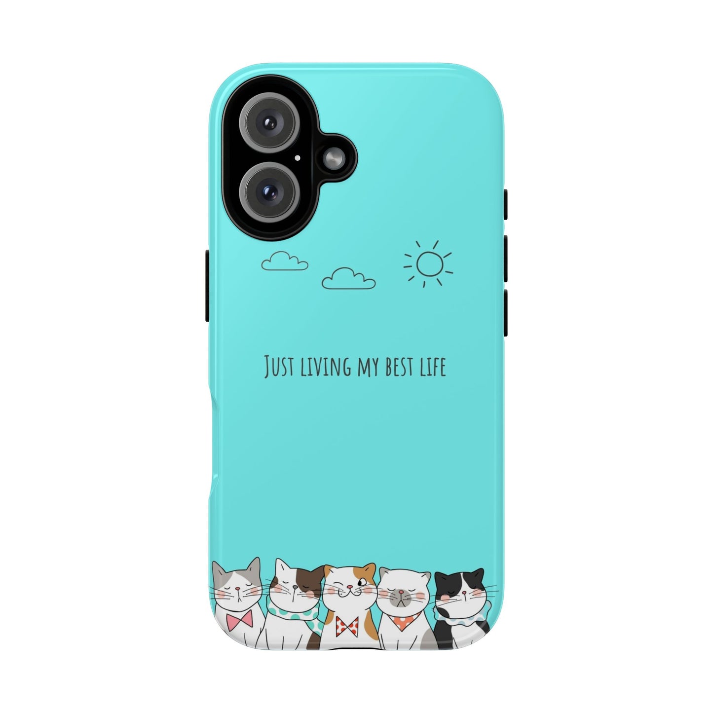 Durable Tough Phone Case, Stylish Trendy Glossy Finish, Cute Design for Smartphone Protection