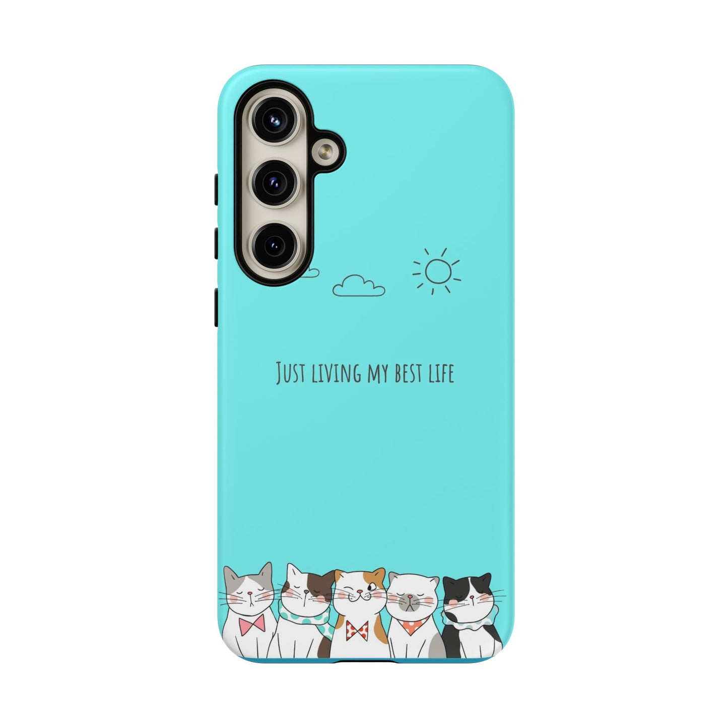 Durable Tough Phone Case, Stylish Trendy Glossy Finish, Cute Design for Smartphone Protection