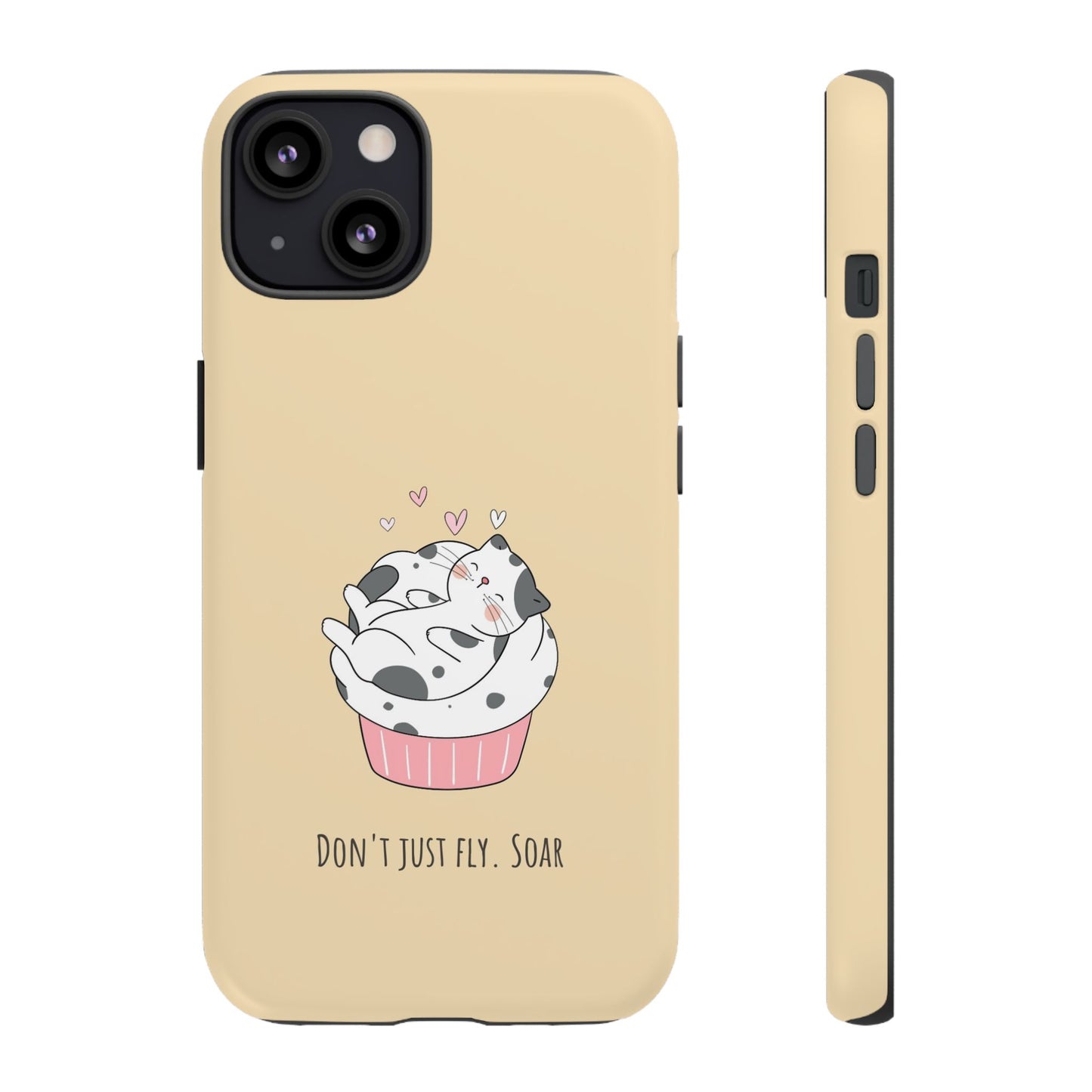 Tough Phone Case, Glossy Cute Design, Durable and Stylish, Trendy Smartphone Cover for Daily Use