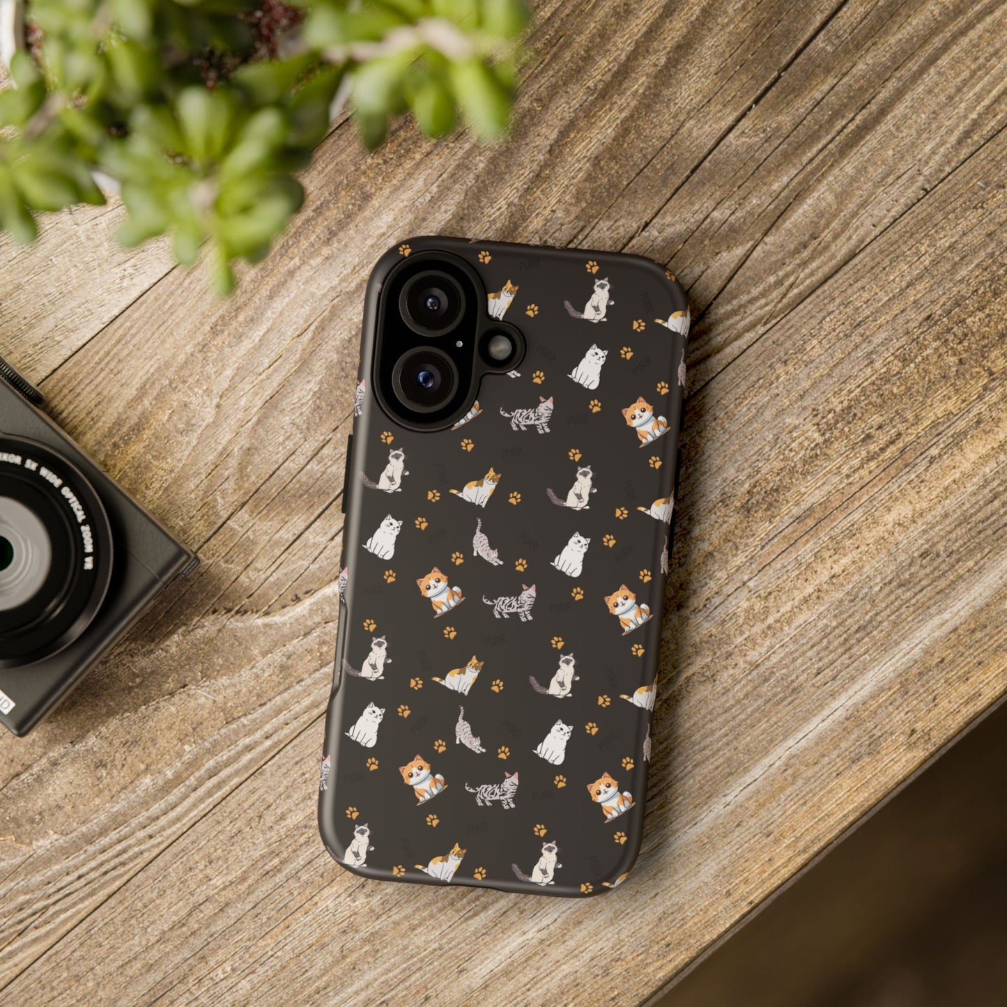 Durable Tough Phone Case, Stylish Glossy Finish, Trendy Cute Design, Everyday Protection for Smartphones