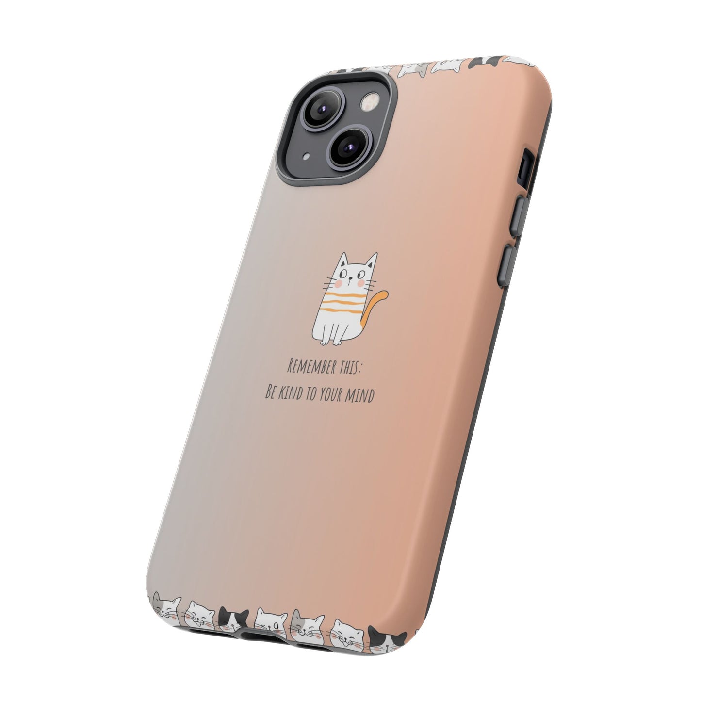 Durable Tough Phone Case, Cute Stylish Design, Glossy Trendy Cover for Smartphone Protection