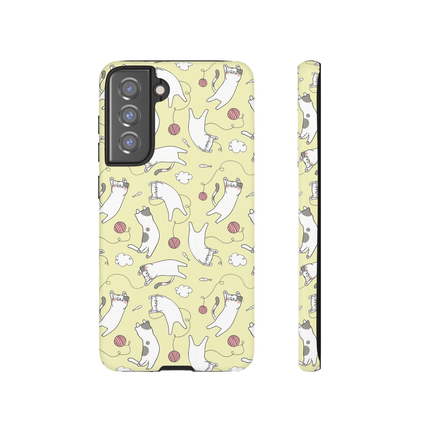 Durable Tough Phone Case, Cute Glossy Cover, Stylish and Trendy Smartphone Protection for Daily Use