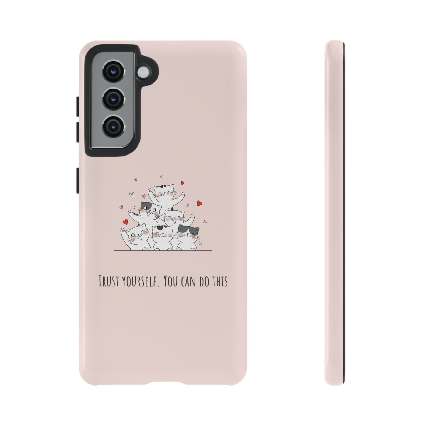 Tough Phone Case, Stylish Glossy Finish, Durable Design, Cute and Trendy Cover for Smartphones