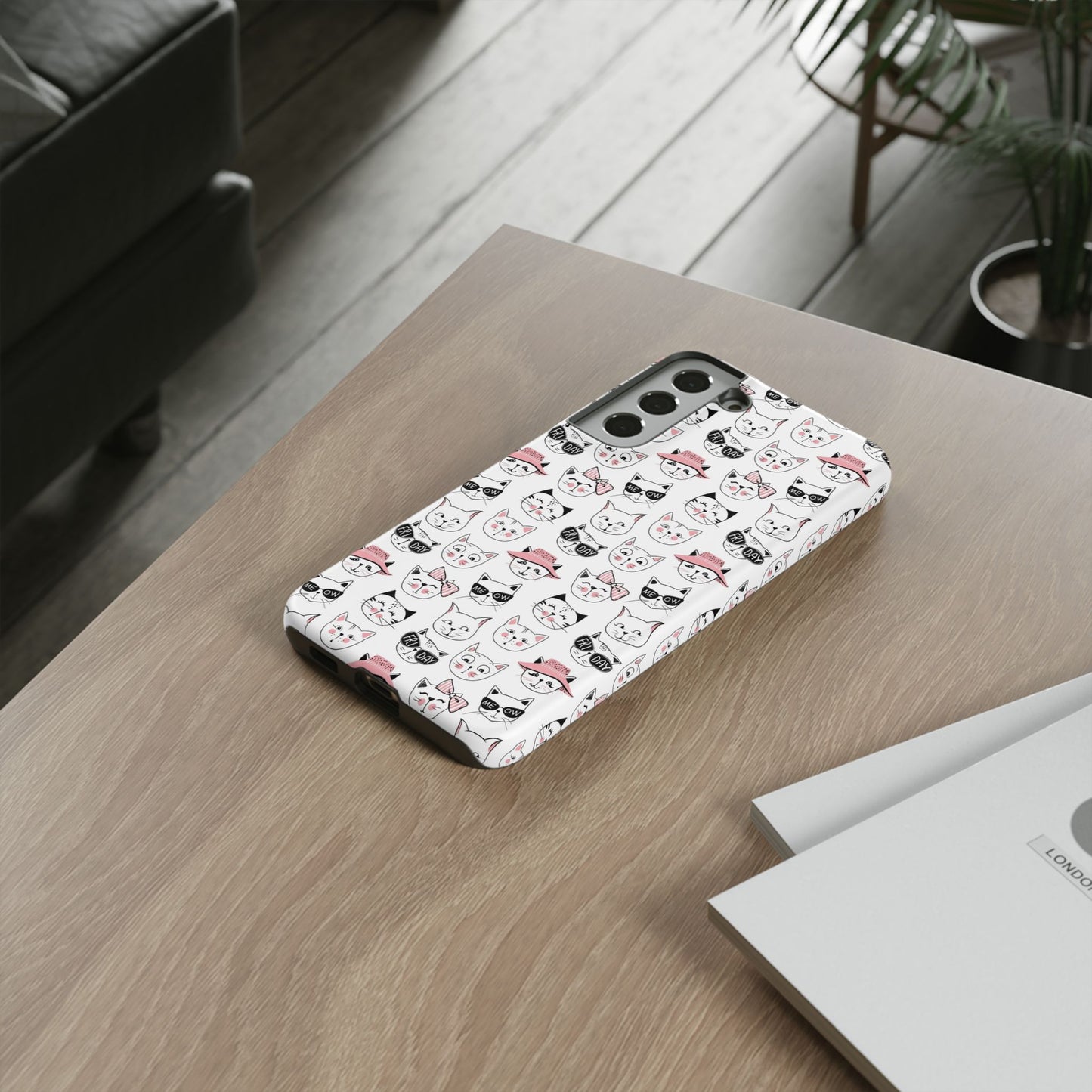 Durable Tough Phone Case, Stylish Glossy Finish, Trendy and Cute Smartphone Cover for Protection