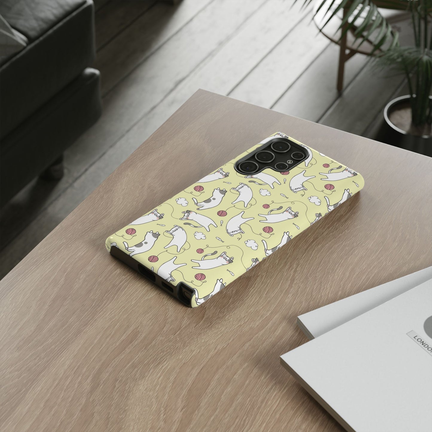 Durable Tough Phone Case, Cute Glossy Cover, Stylish and Trendy Smartphone Protection for Daily Use