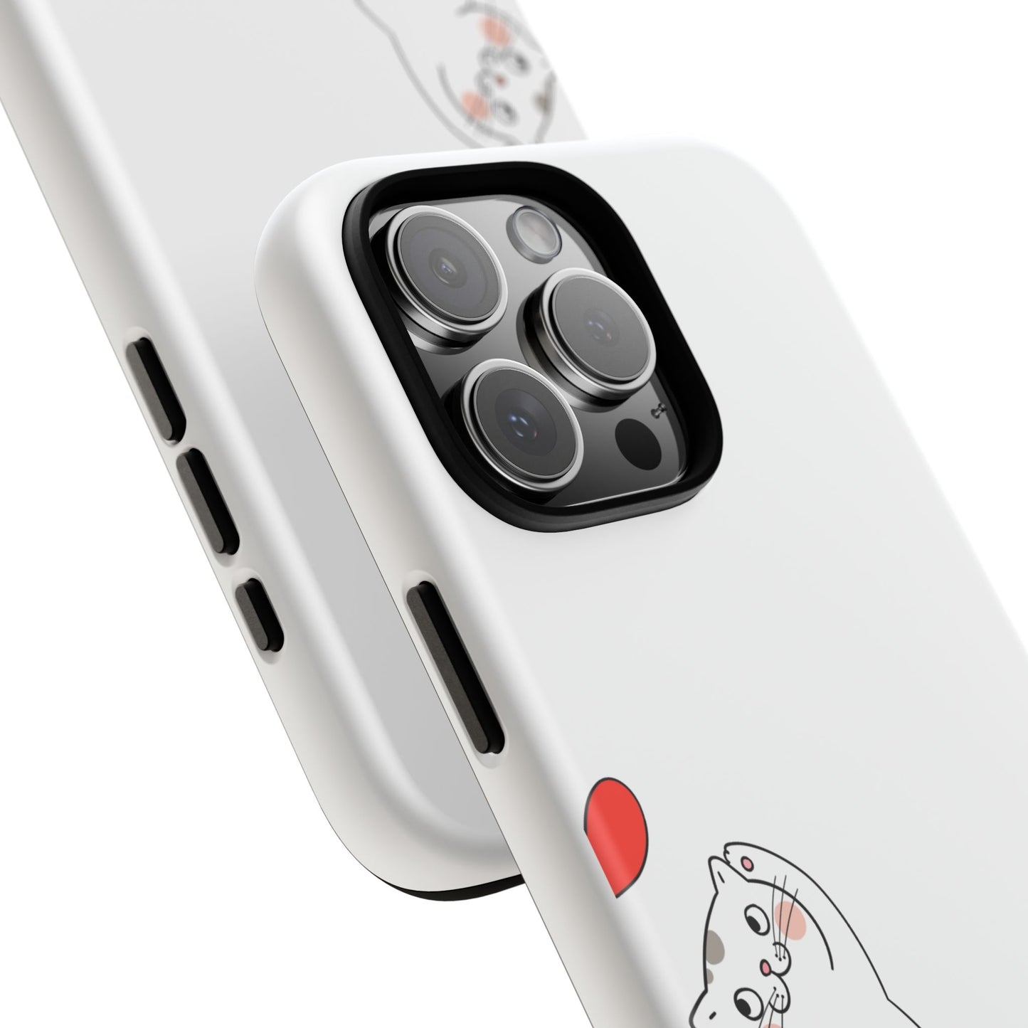 Tough Phone Case, Cute and Stylish Design, Durable Glossy Finish, Trendy Smartphone Protection for Daily Use