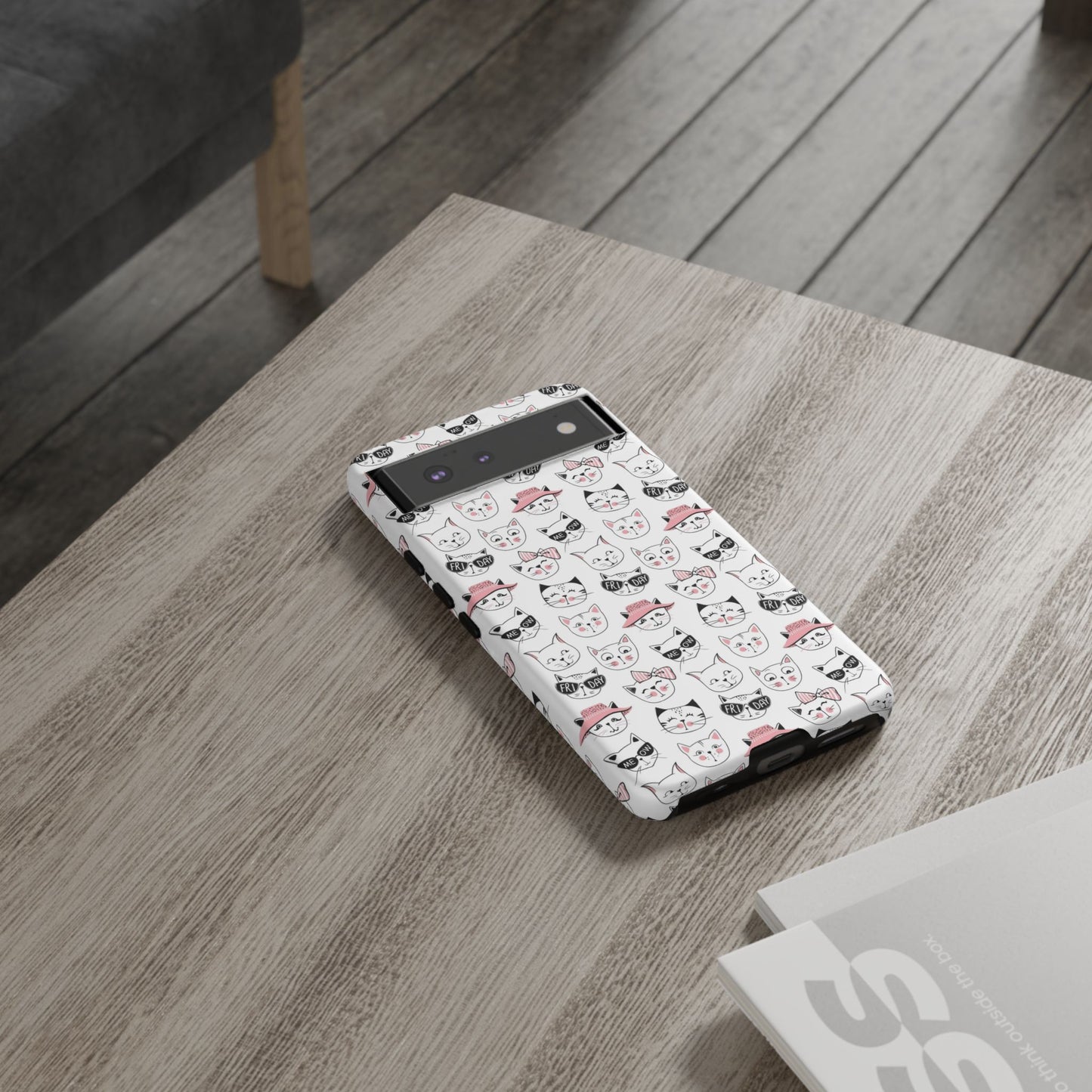 Durable Tough Phone Case, Stylish Glossy Finish, Trendy and Cute Smartphone Cover for Protection