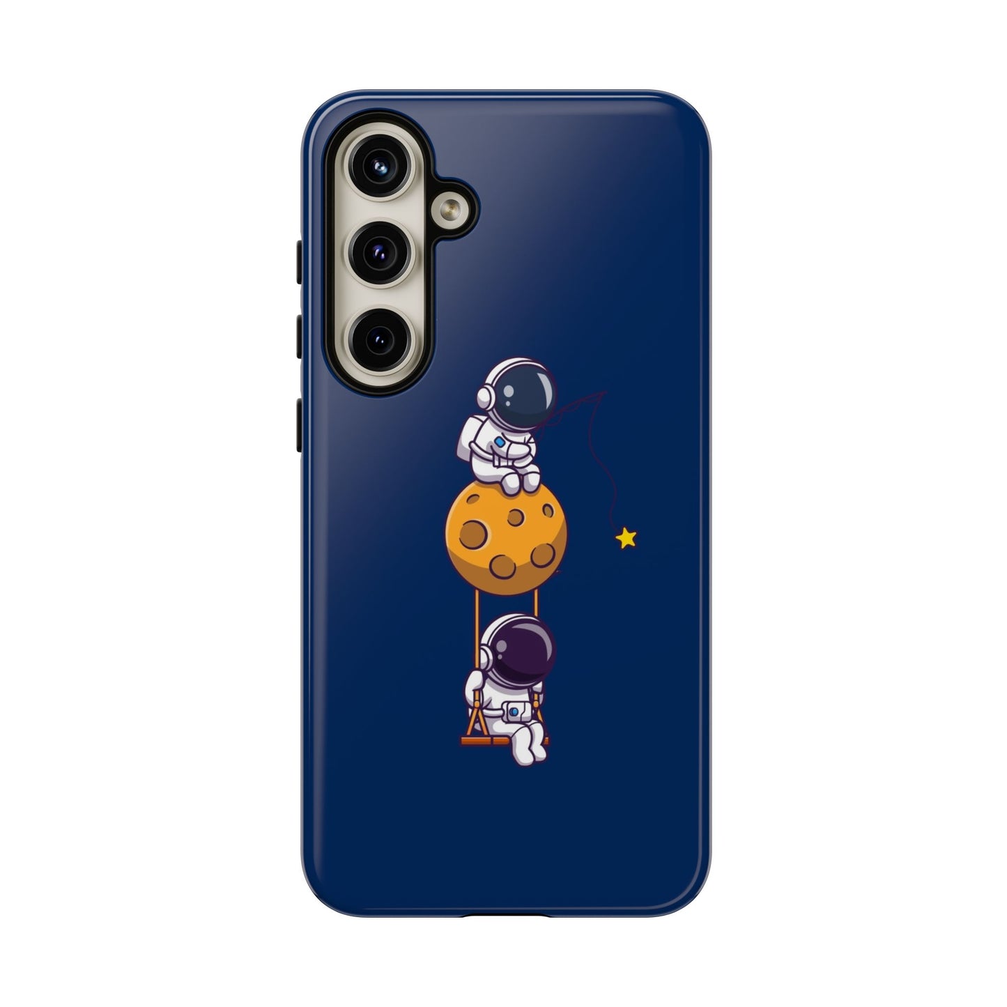 Astronaut Adventure Phone Case - Galaxy Design with Space Explorers