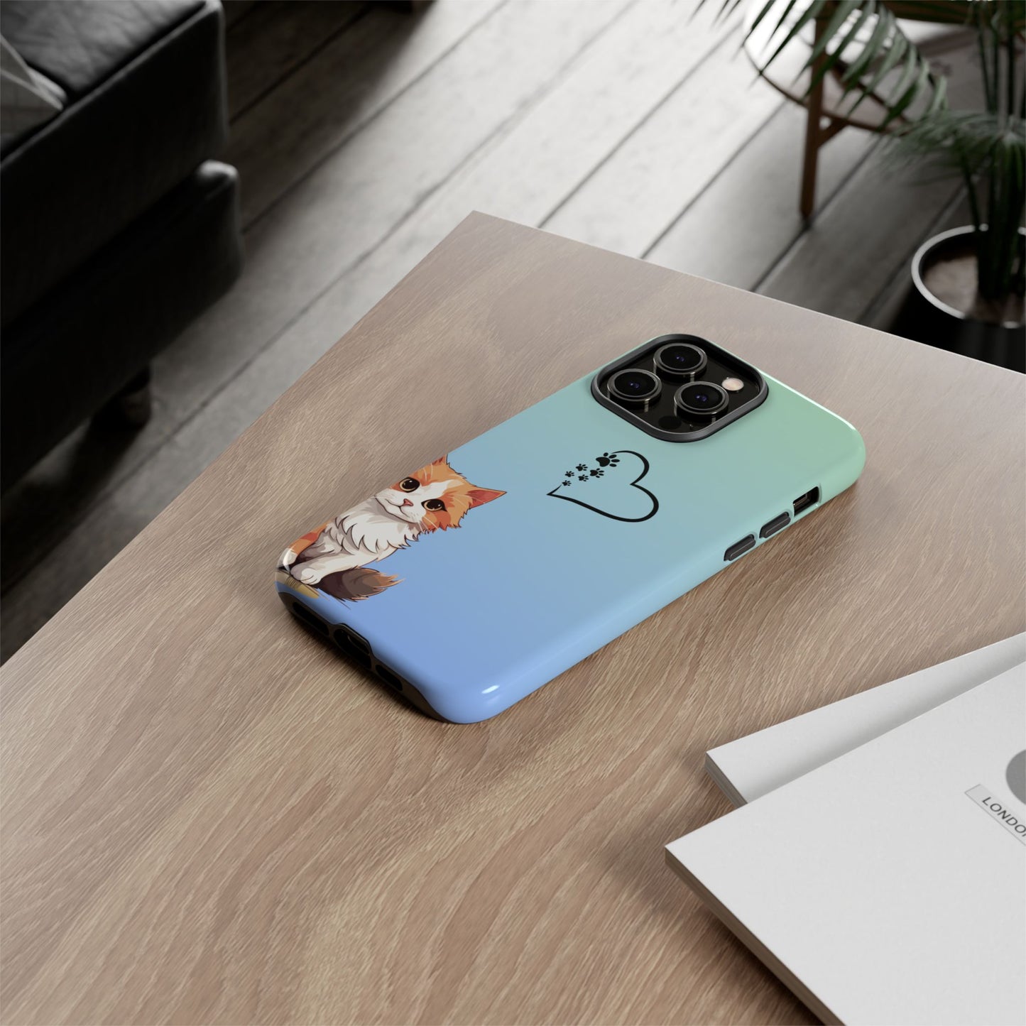 Trendy Tough Phone Case, Glossy Finish, Durable and Stylish, Cute Design for Smartphone Protection