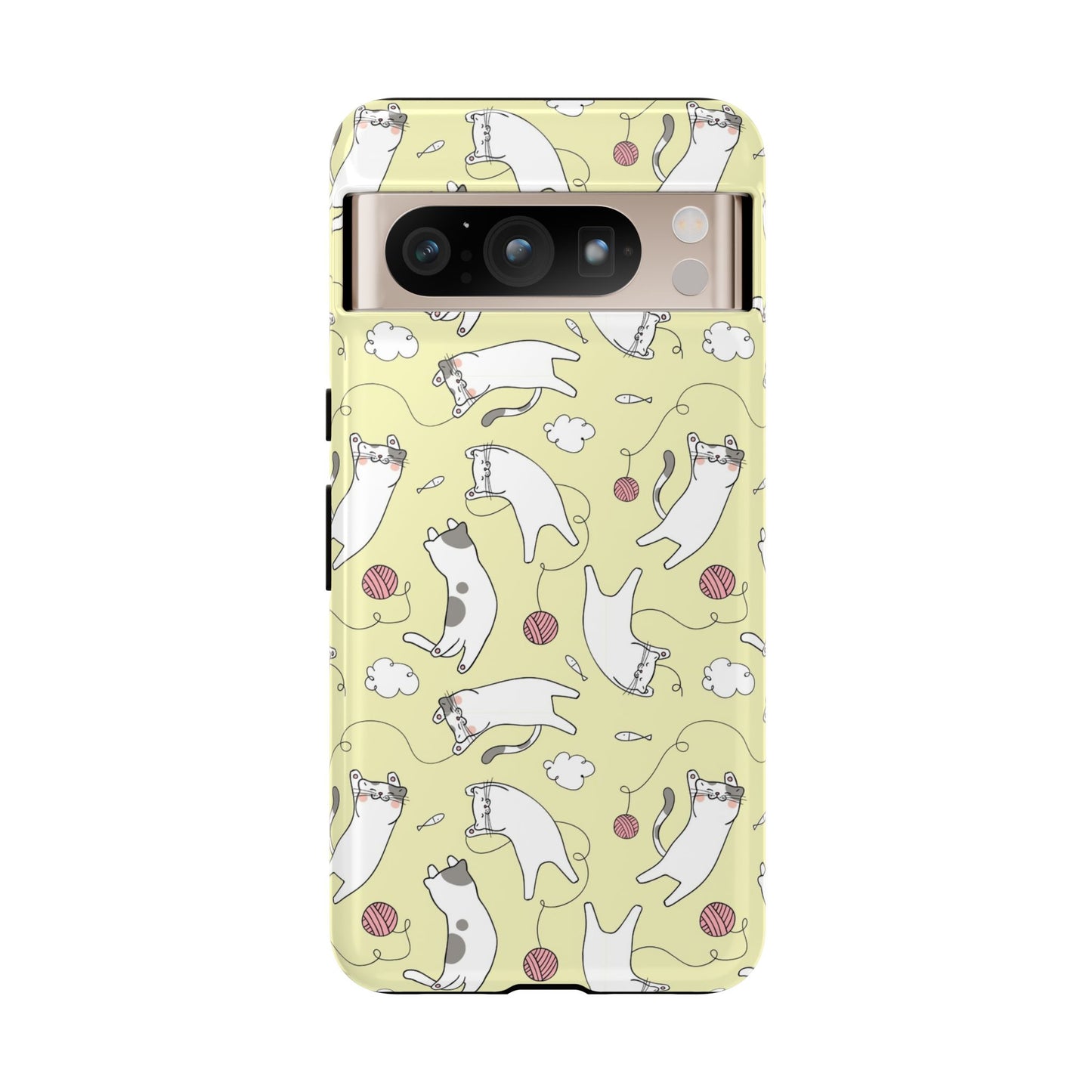 Durable Tough Phone Case, Cute Glossy Cover, Stylish and Trendy Smartphone Protection for Daily Use