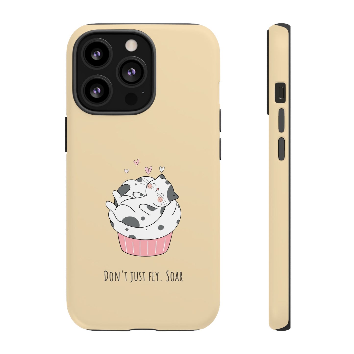 Tough Phone Case, Glossy Cute Design, Durable and Stylish, Trendy Smartphone Cover for Daily Use