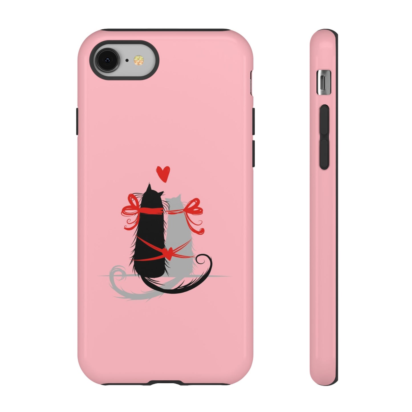 Cute Tough Phone Case, Trendy Glossy Finish, Durable and Fashionable, Stylish Everyday Cover, Smartphone Protection