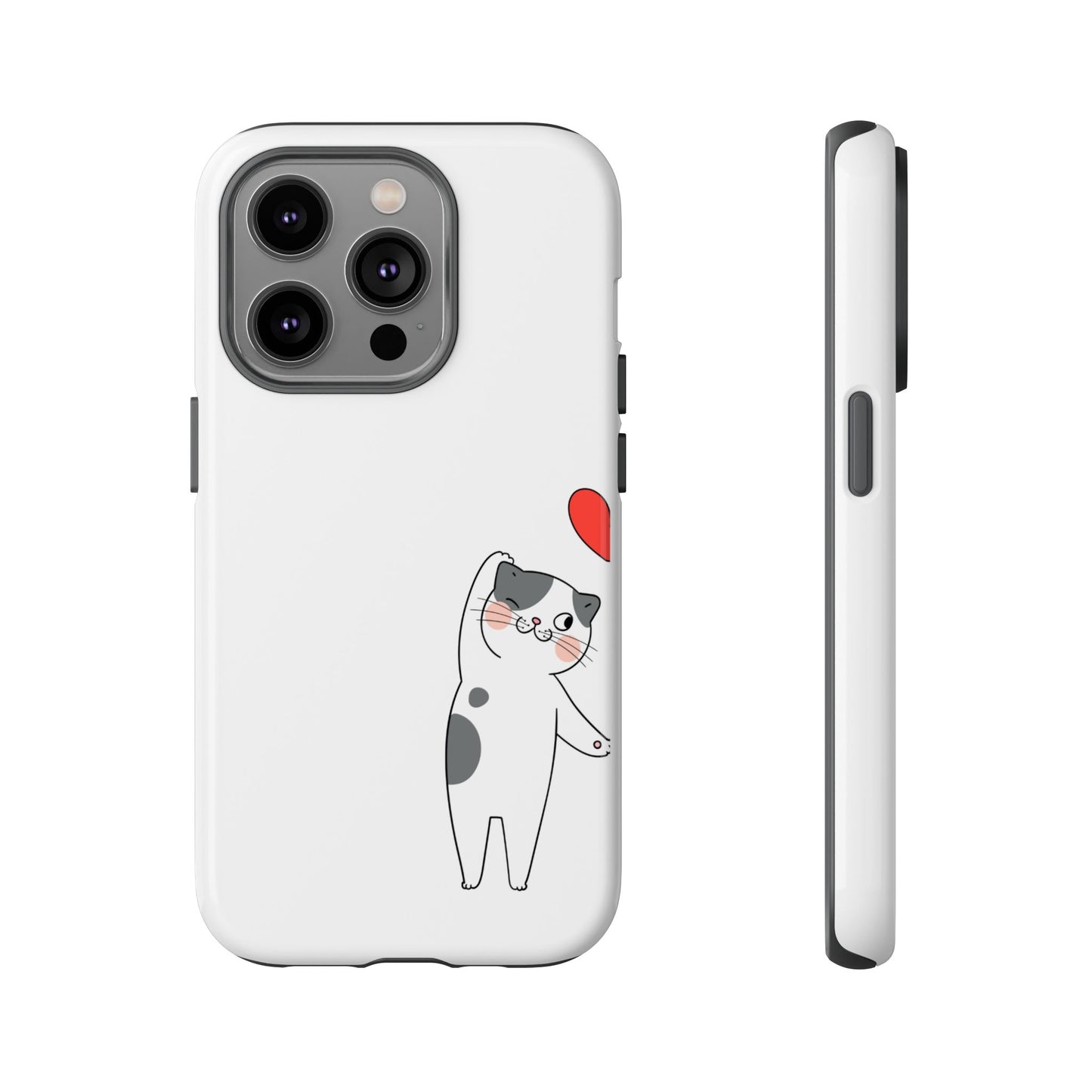 Tough Phone Case, Durable and Trendy Glossy Finish, Cute Stylish Design, Everyday Smartphone Protection
