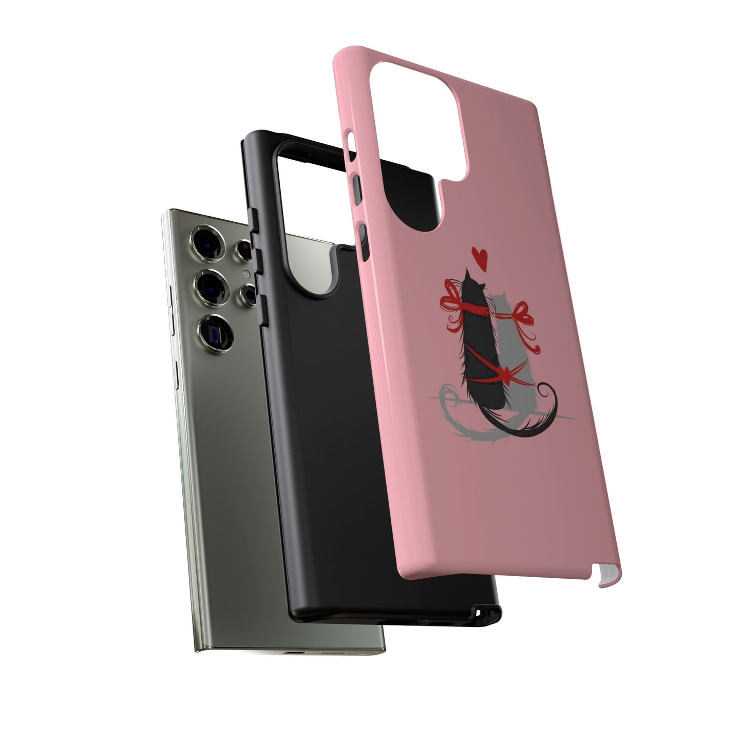 Cute Tough Phone Case, Trendy Glossy Finish, Durable and Fashionable, Stylish Everyday Cover, Smartphone Protection