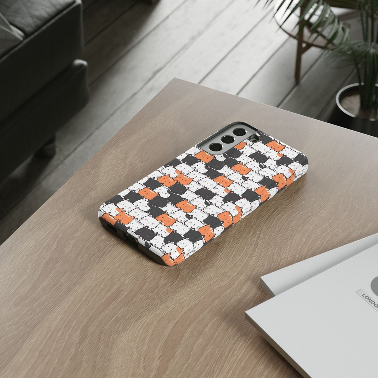 Durable Tough Phone Case, Cute and Stylish Glossy Finish, Trendy Design for Smartphone Protection