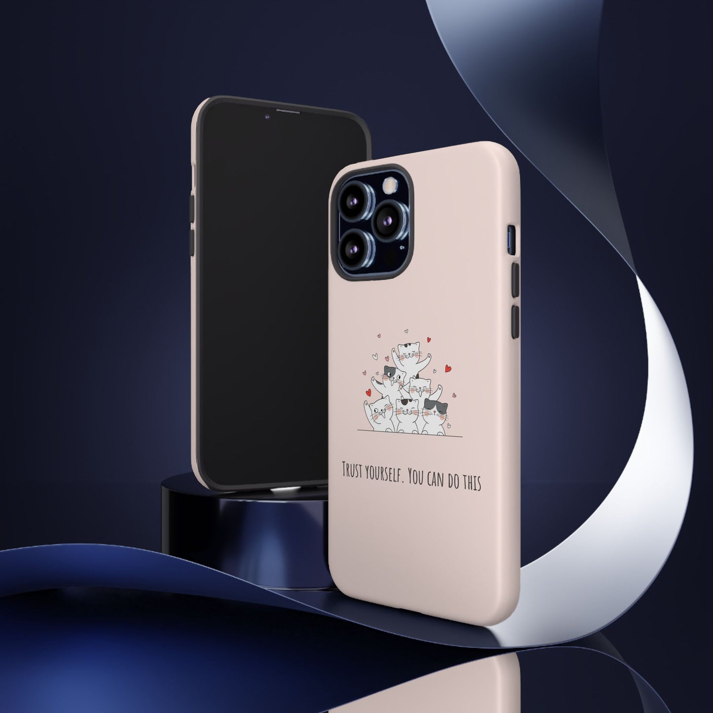 Tough Phone Case, Stylish Glossy Finish, Durable Design, Cute and Trendy Cover for Smartphones
