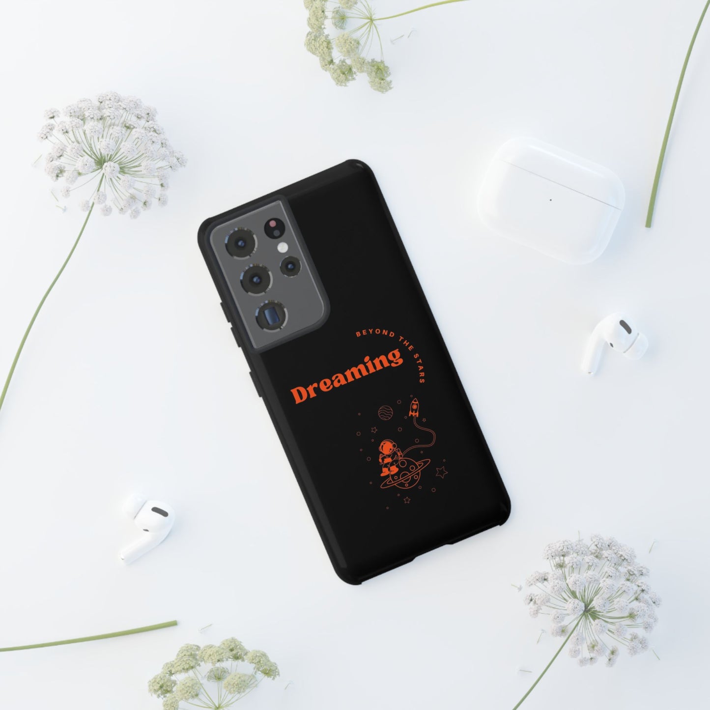 Dreaming Astronaut Phone Case - Tough Cases for Space Lovers