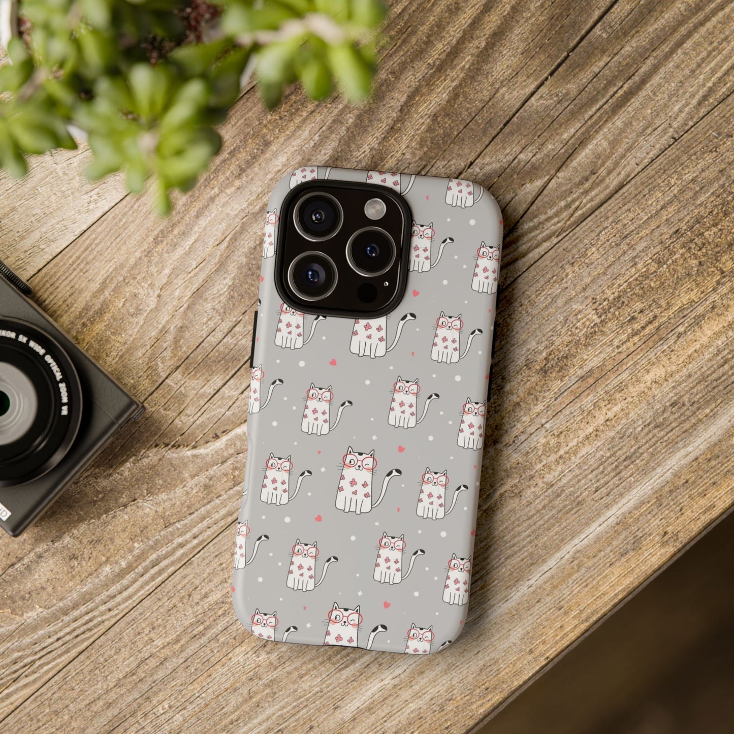 Durable Tough Phone Case, Stylish Glossy Cover, Trendy Cute Design, Perfect for Smartphone Use