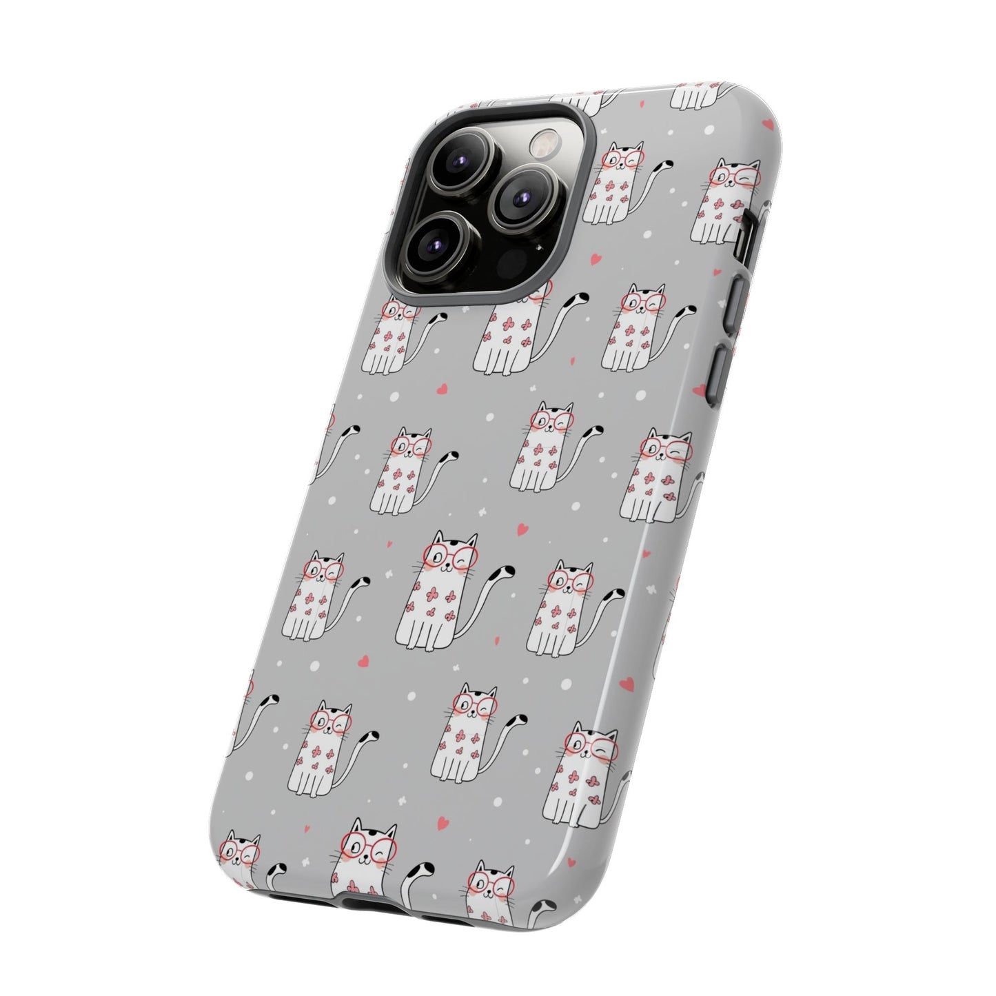 Durable Tough Phone Case, Stylish Glossy Cover, Trendy Cute Design, Perfect for Smartphone Use
