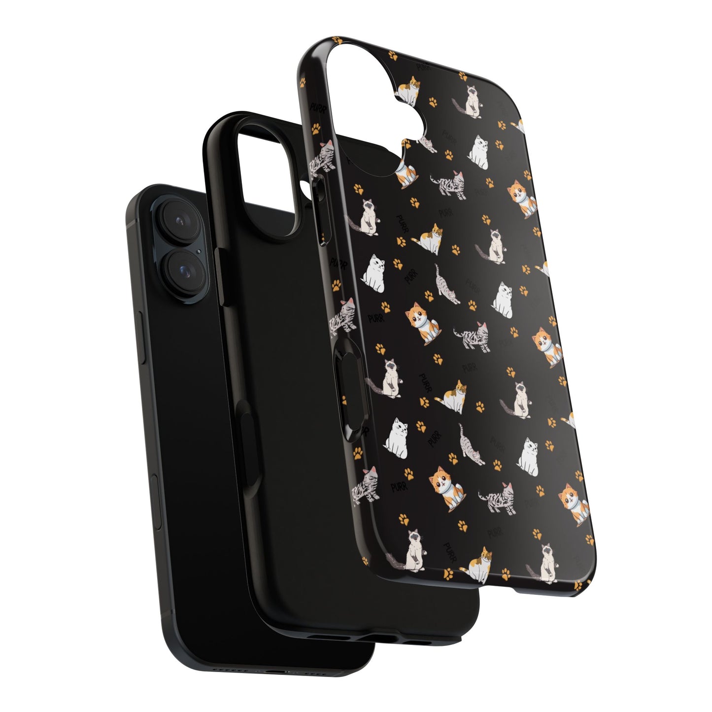 Durable Tough Phone Case, Stylish Glossy Finish, Trendy Cute Design, Everyday Protection for Smartphones
