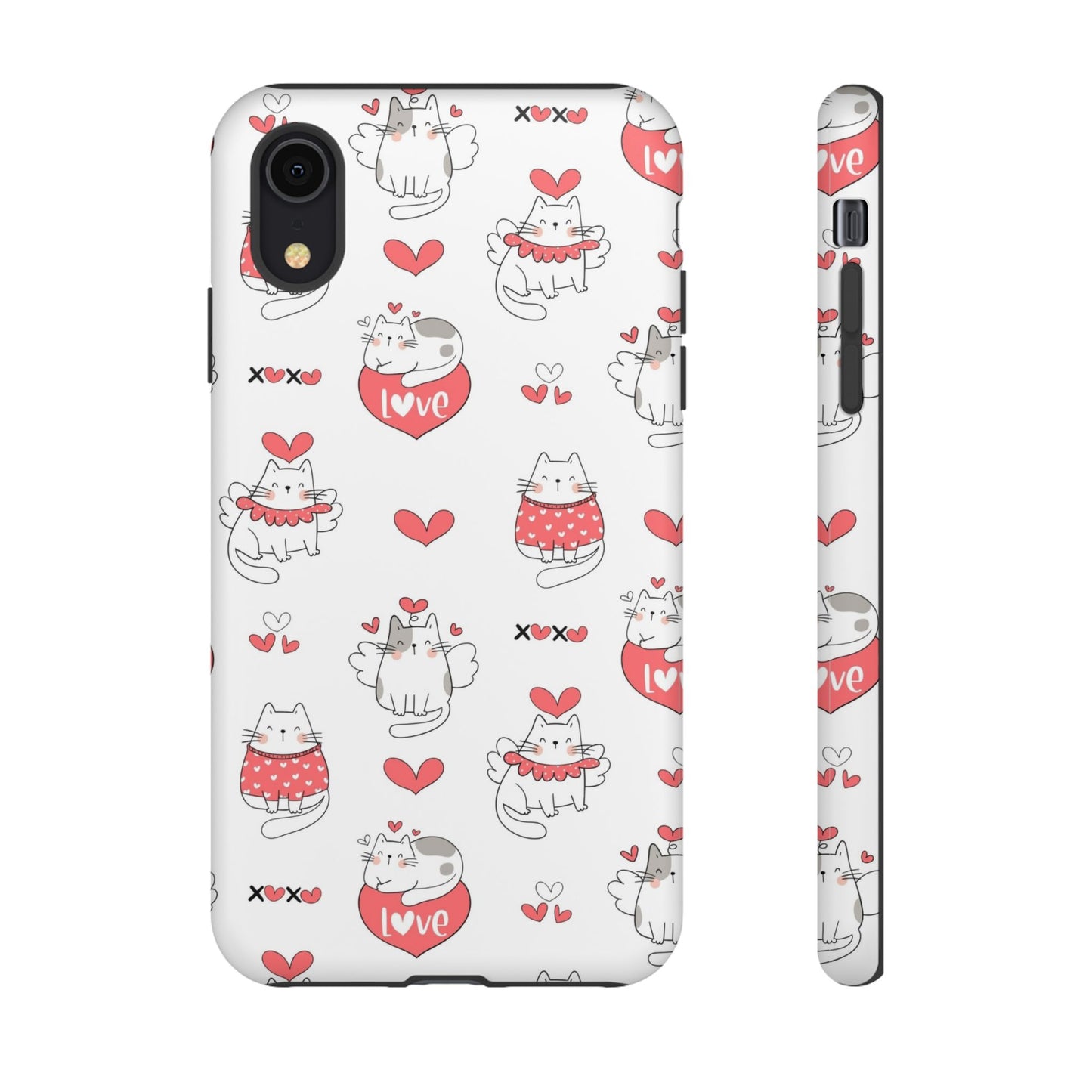 Durable Tough Phone Case, Trendy Glossy Cover, Stylish Cute Design, Perfect for Smartphone Protection