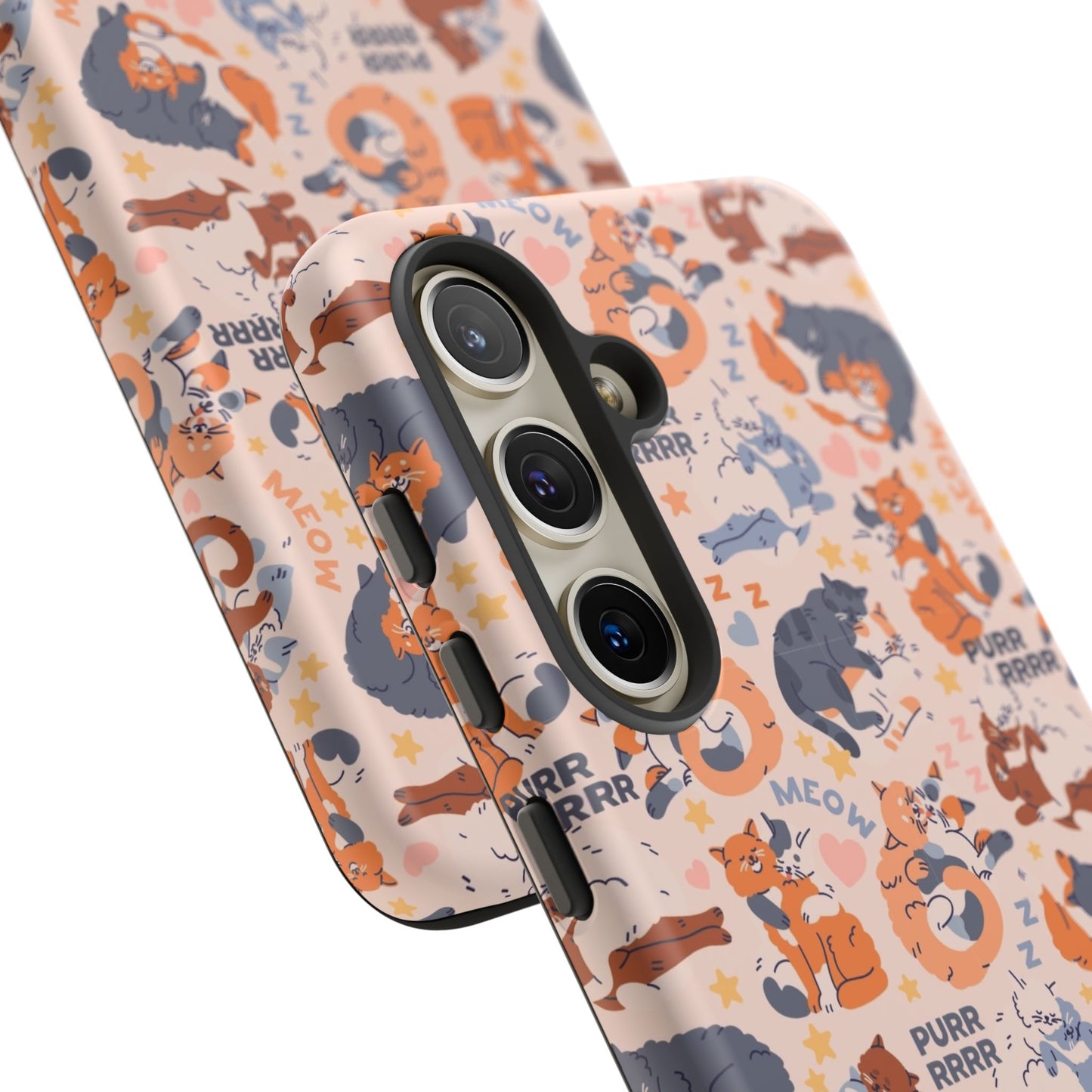 Durable Tough Phone Case, Trendy Cute Glossy Design, Stylish Smartphone Protection for Everyday Use