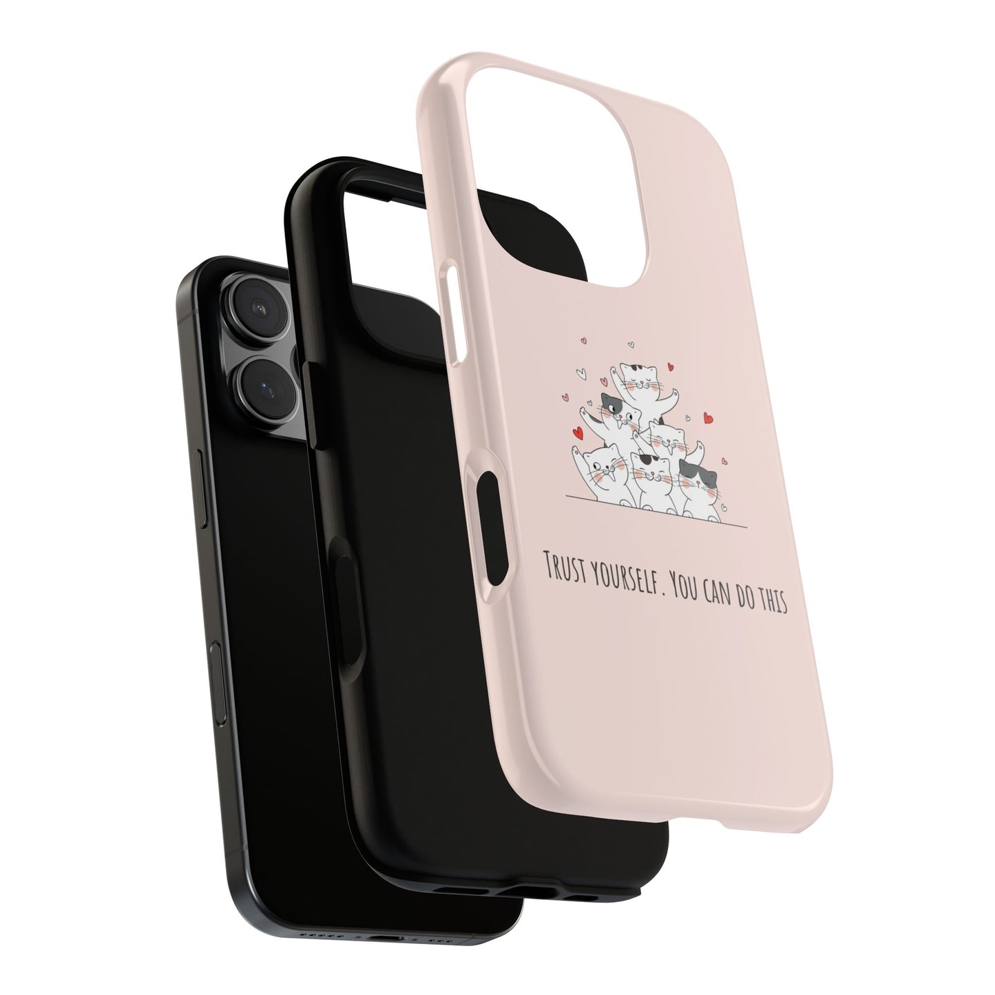 Tough Phone Case, Stylish Glossy Finish, Durable Design, Cute and Trendy Cover for Smartphones